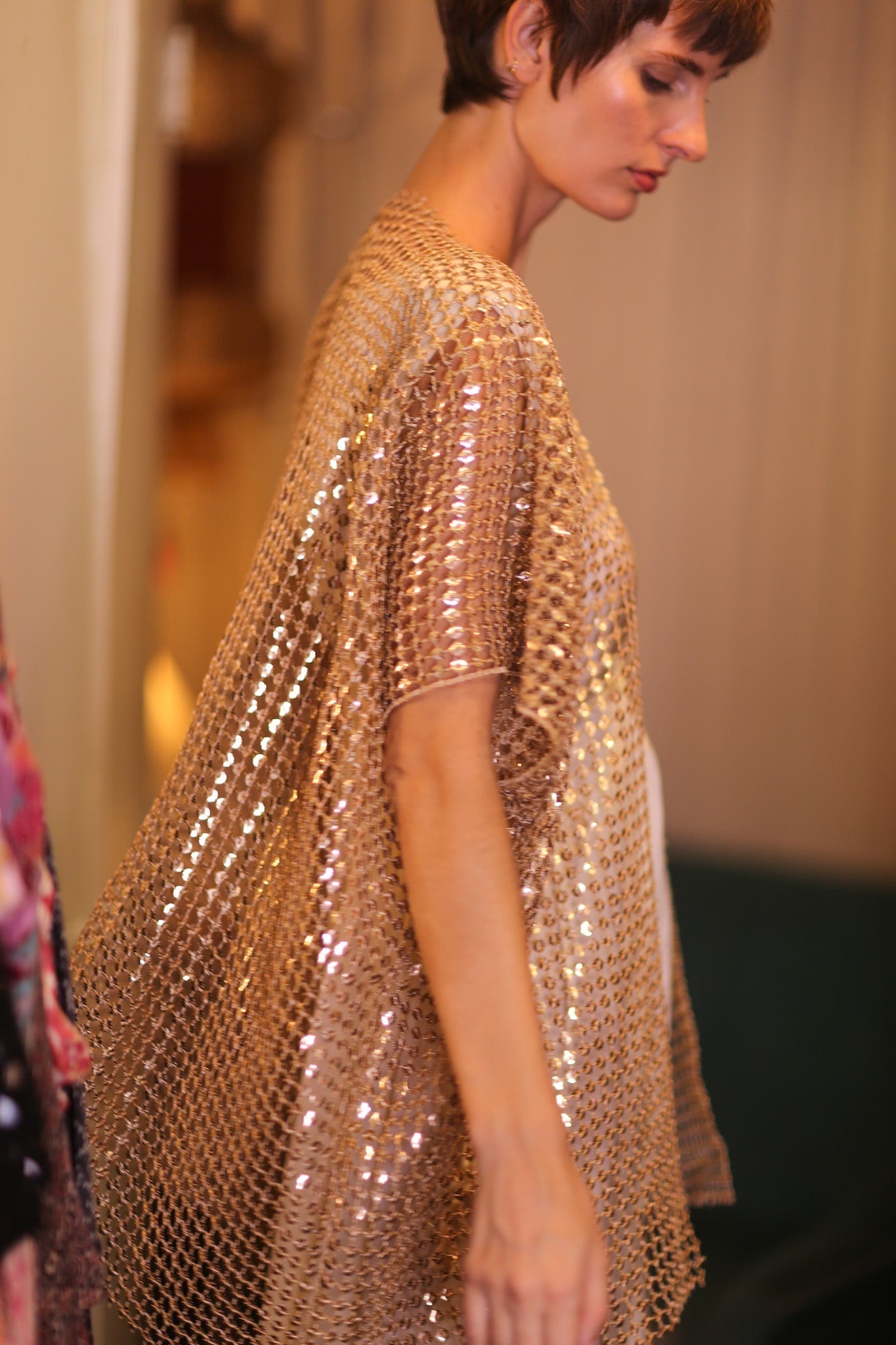 COTTON SHORT KIMONO GLOW - MOMO STUDIO BERLIN - Berlin Concept Store - sustainable & ethical fashion