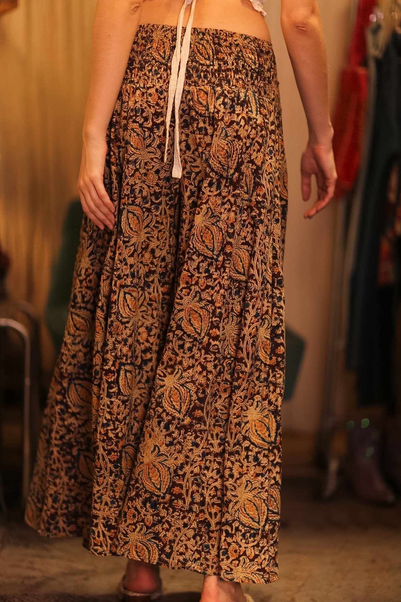 COTTON WIDE LEGS LONG PANTS RUBY MYATLONE - MOMO STUDIO BERLIN - Berlin Concept Store - sustainable & ethical fashion