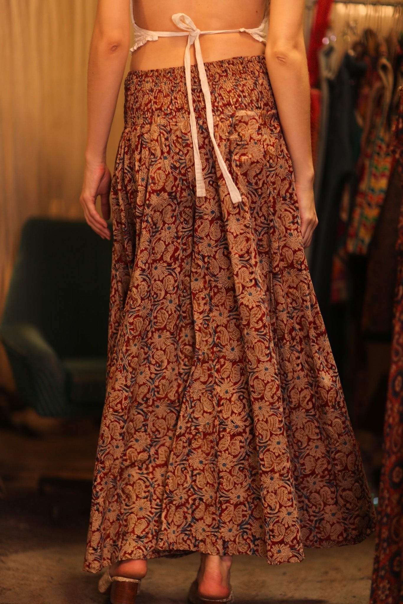 COTTON WIDE LEGS LONG PANTS RUBY SHOON - MOMO STUDIO BERLIN - Berlin Concept Store - sustainable & ethical fashion