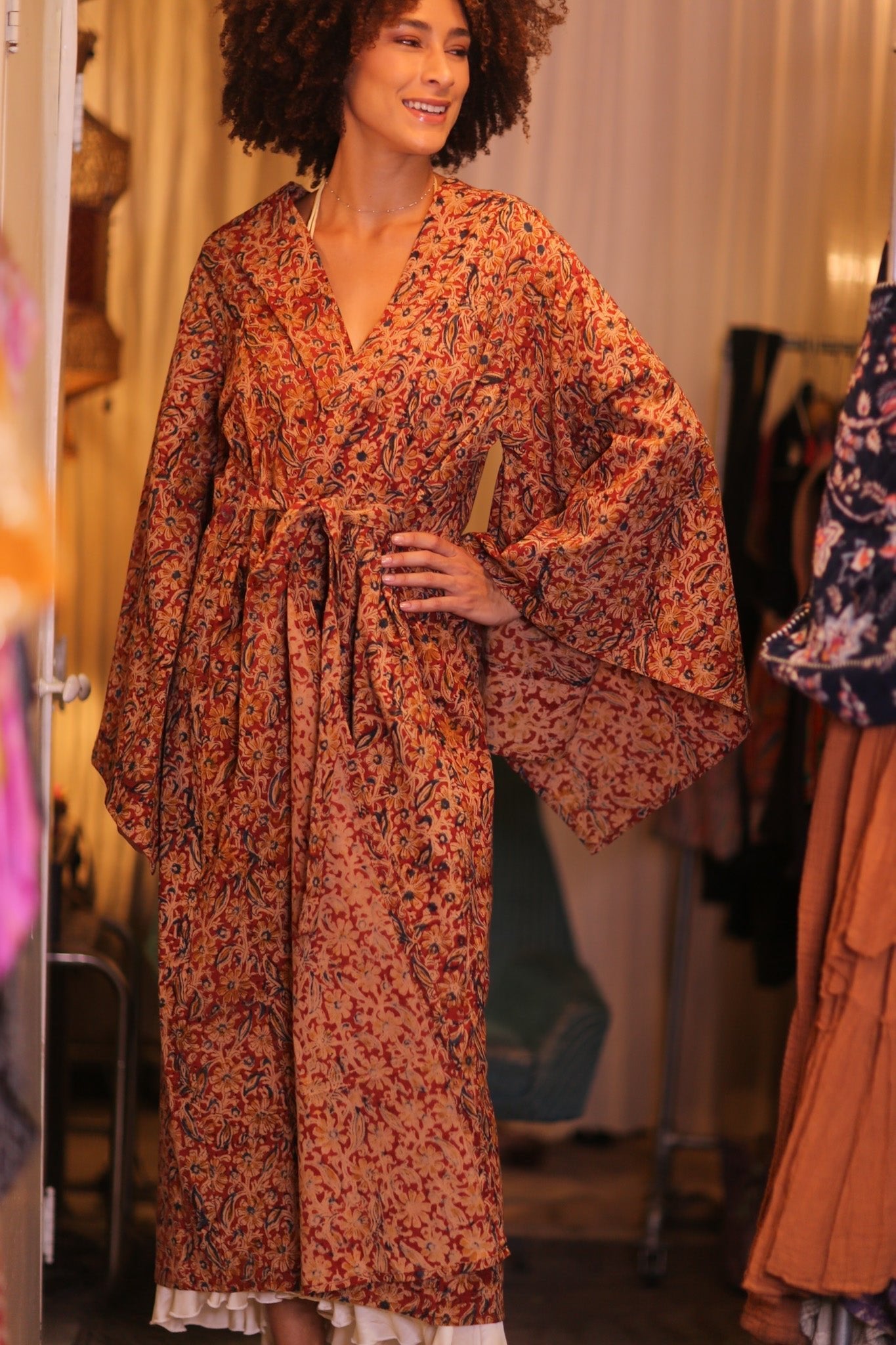 COTTON WING KIMONO PINA GARDEE - MOMO STUDIO BERLIN - Berlin Concept Store - sustainable & ethical fashion