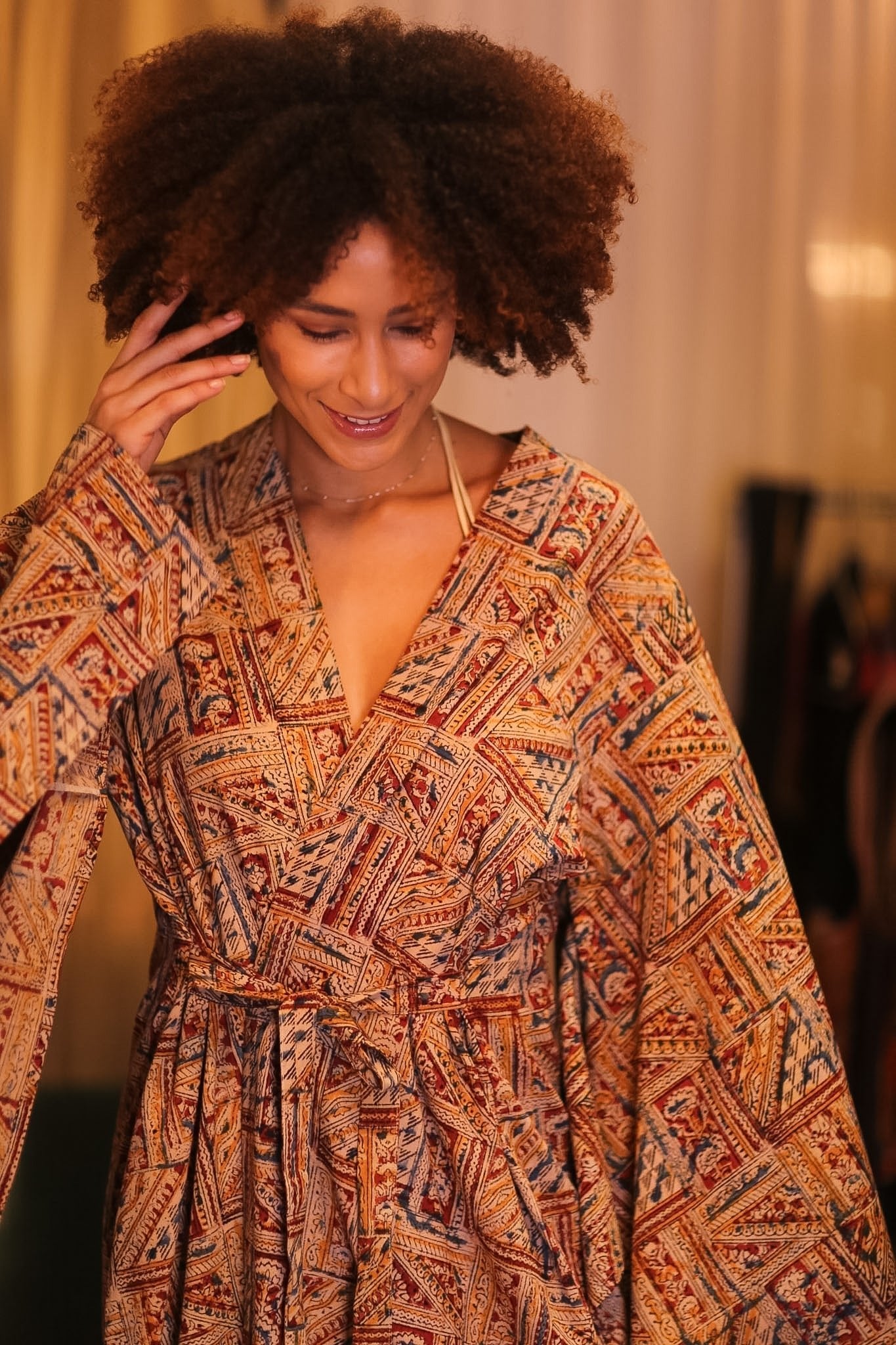 COTTON WING KIMONO PINA MHAN - MOMO STUDIO BERLIN - Berlin Concept Store - sustainable & ethical fashion