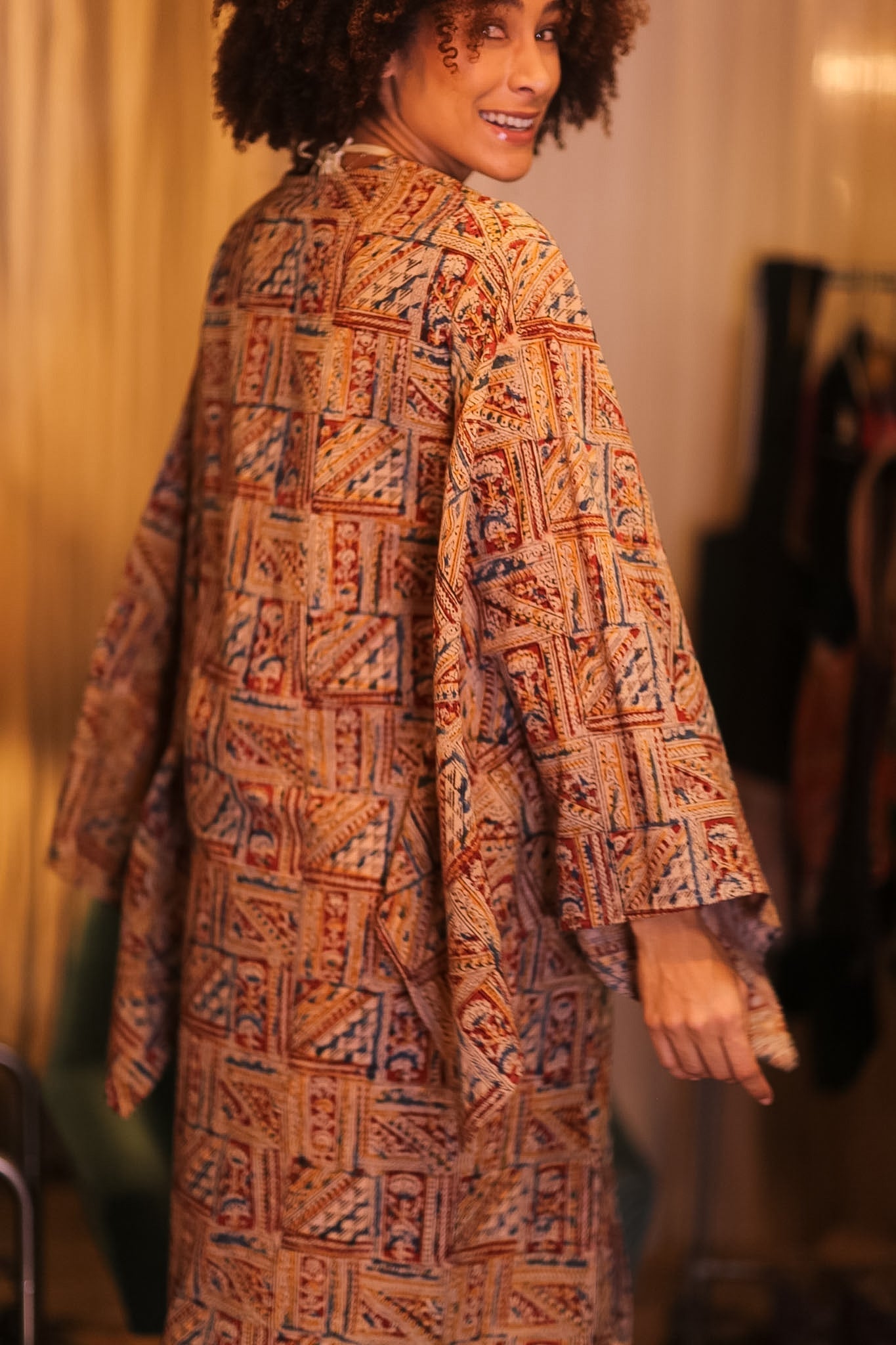 COTTON WING KIMONO PINA MHAN - MOMO STUDIO BERLIN - Berlin Concept Store - sustainable & ethical fashion