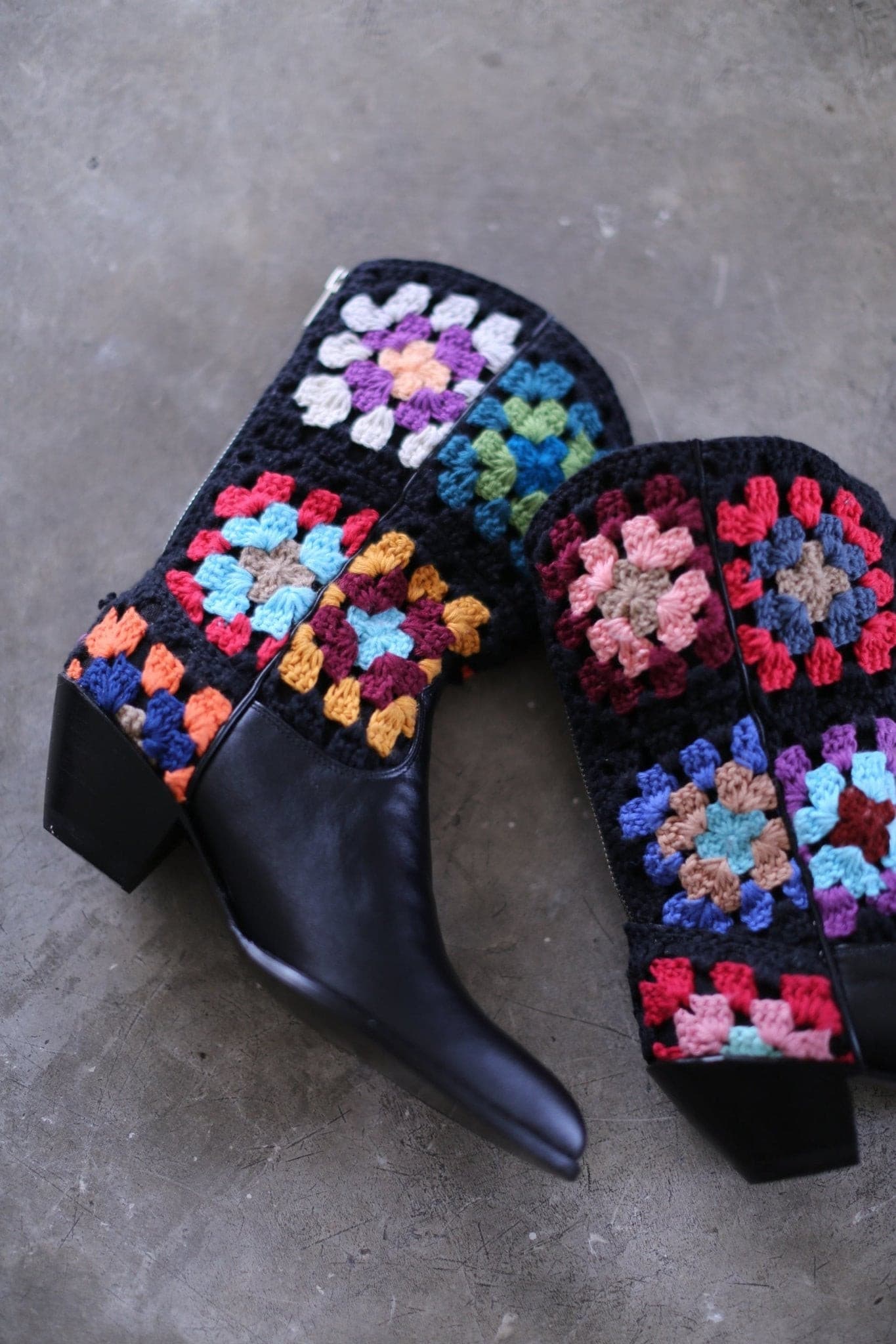 CROCHET BOOTS SYMILONE - MOMO STUDIO BERLIN - Berlin Concept Store - sustainable & ethical fashion