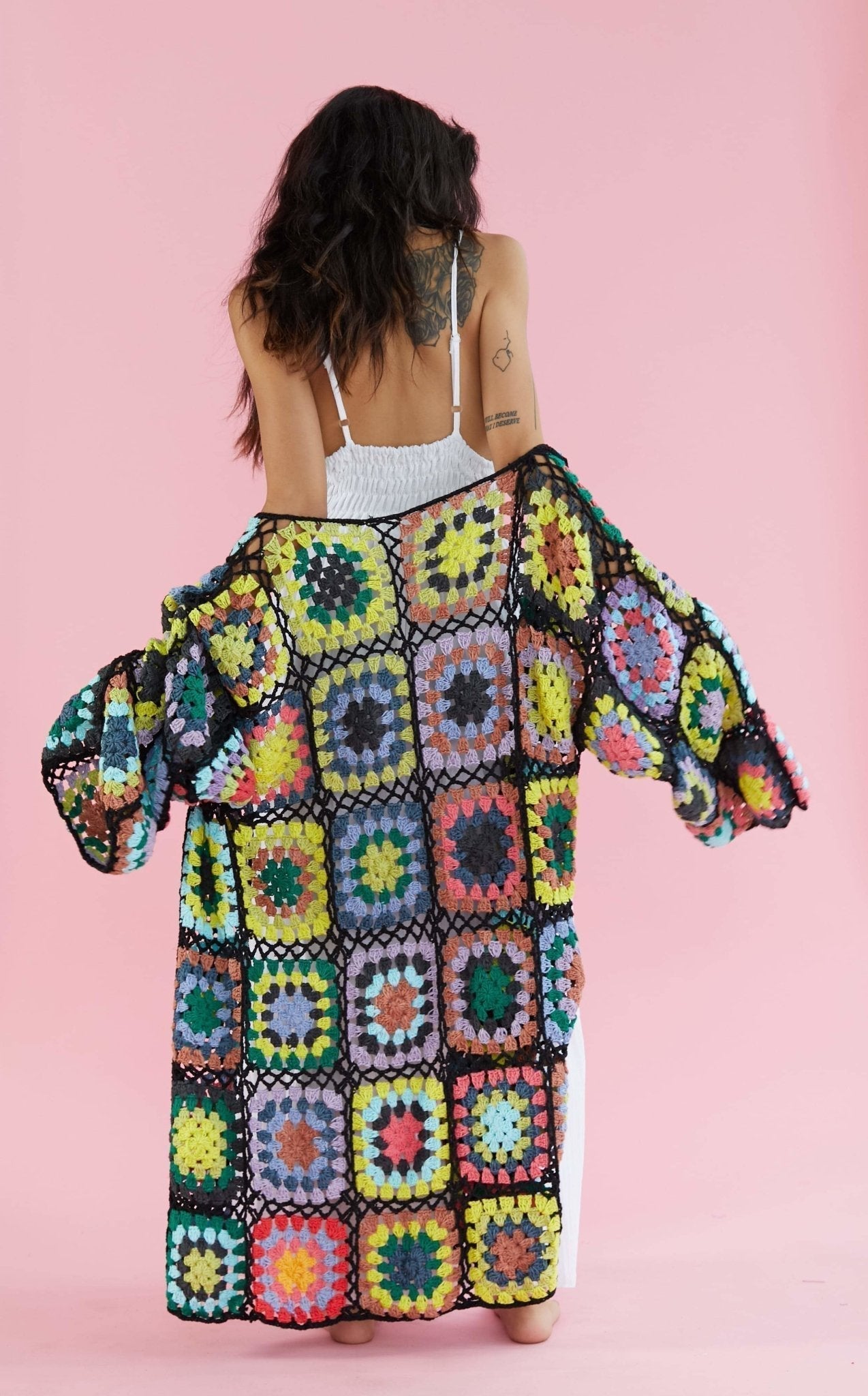 CROCHET CARDIGAN JACKET KOUMALY - MOMO STUDIO BERLIN - Berlin Concept Store - sustainable & ethical fashion