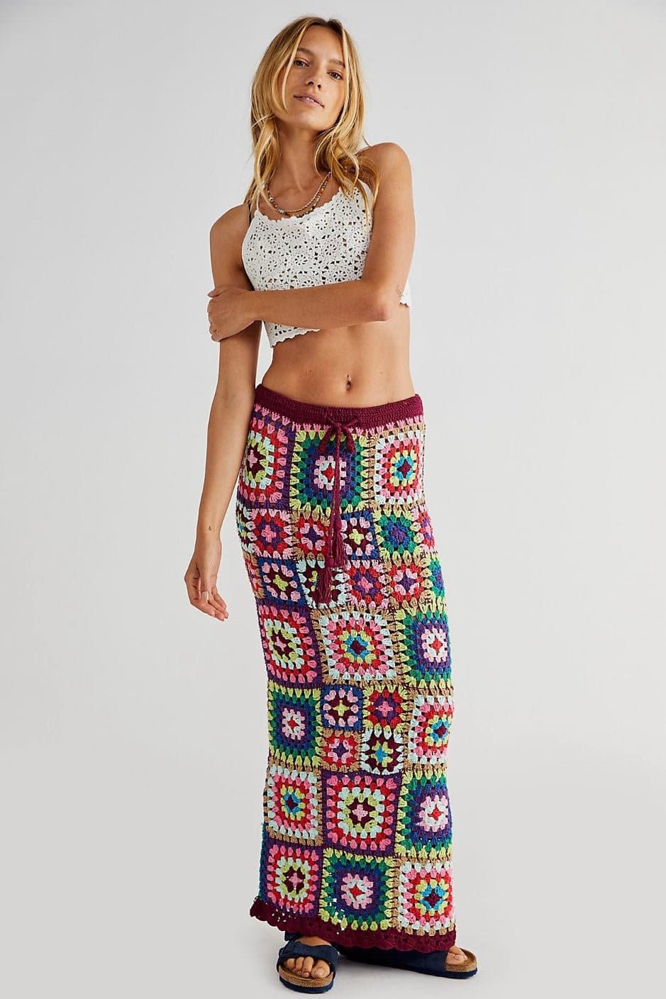 CROCHET DREAM MAXI SKIRT LISA X FREE PEOPLE - MOMO STUDIO BERLIN - Berlin Concept Store - sustainable & ethical fashion