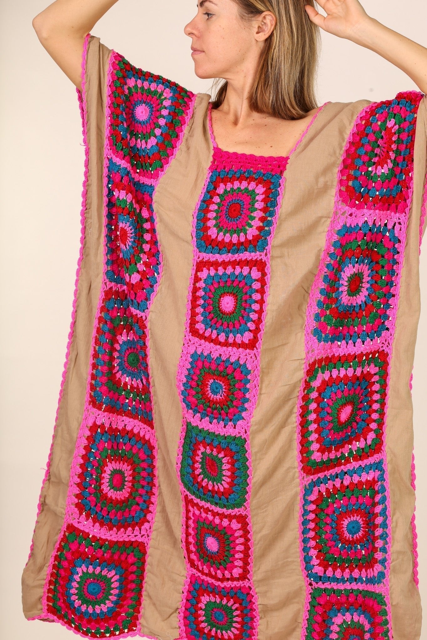 CROCHET KAFTAN JENUS - MOMO STUDIO BERLIN - Berlin Concept Store - sustainable & ethical fashion