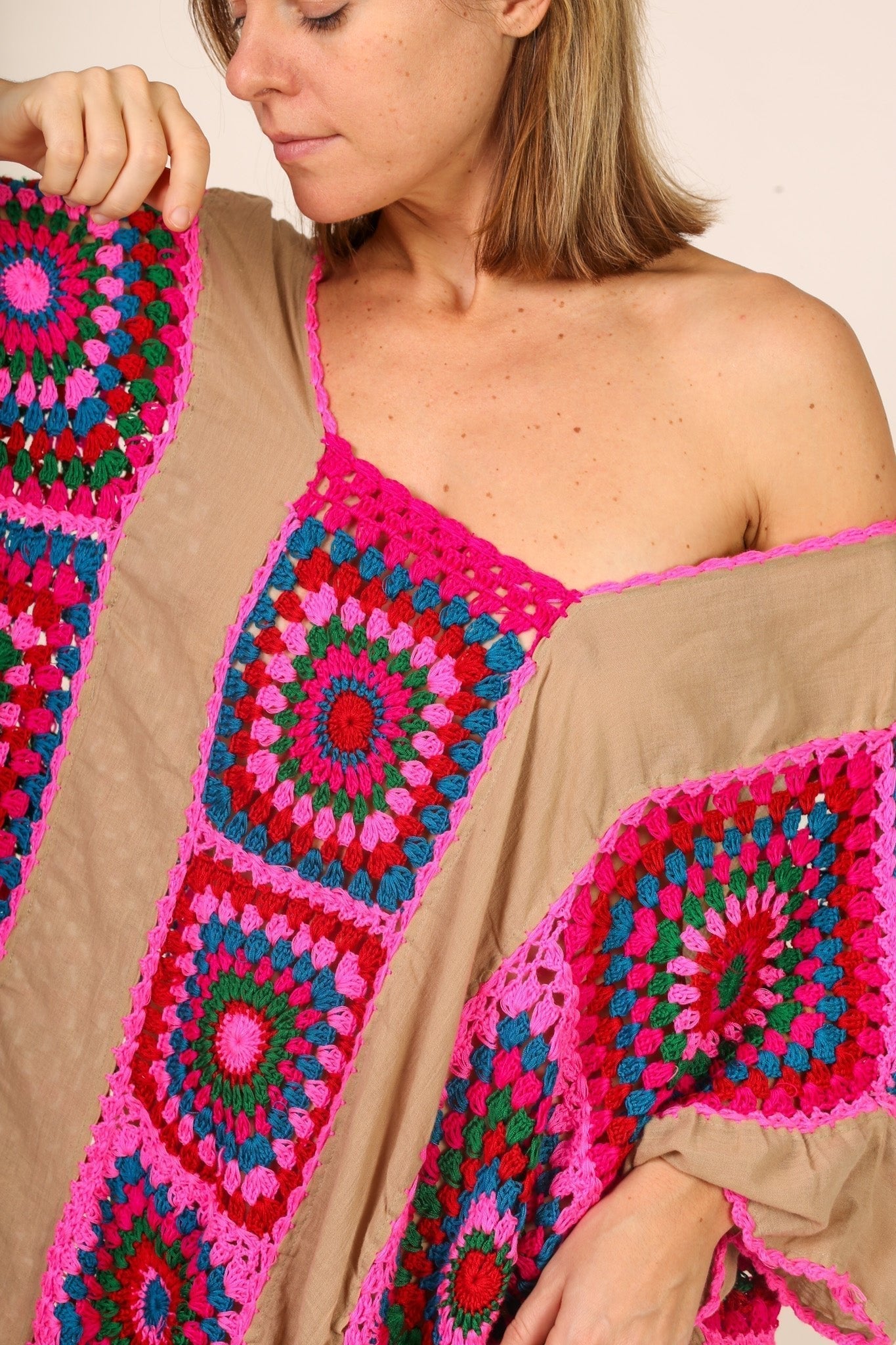 CROCHET KAFTAN JENUS - MOMO STUDIO BERLIN - Berlin Concept Store - sustainable & ethical fashion