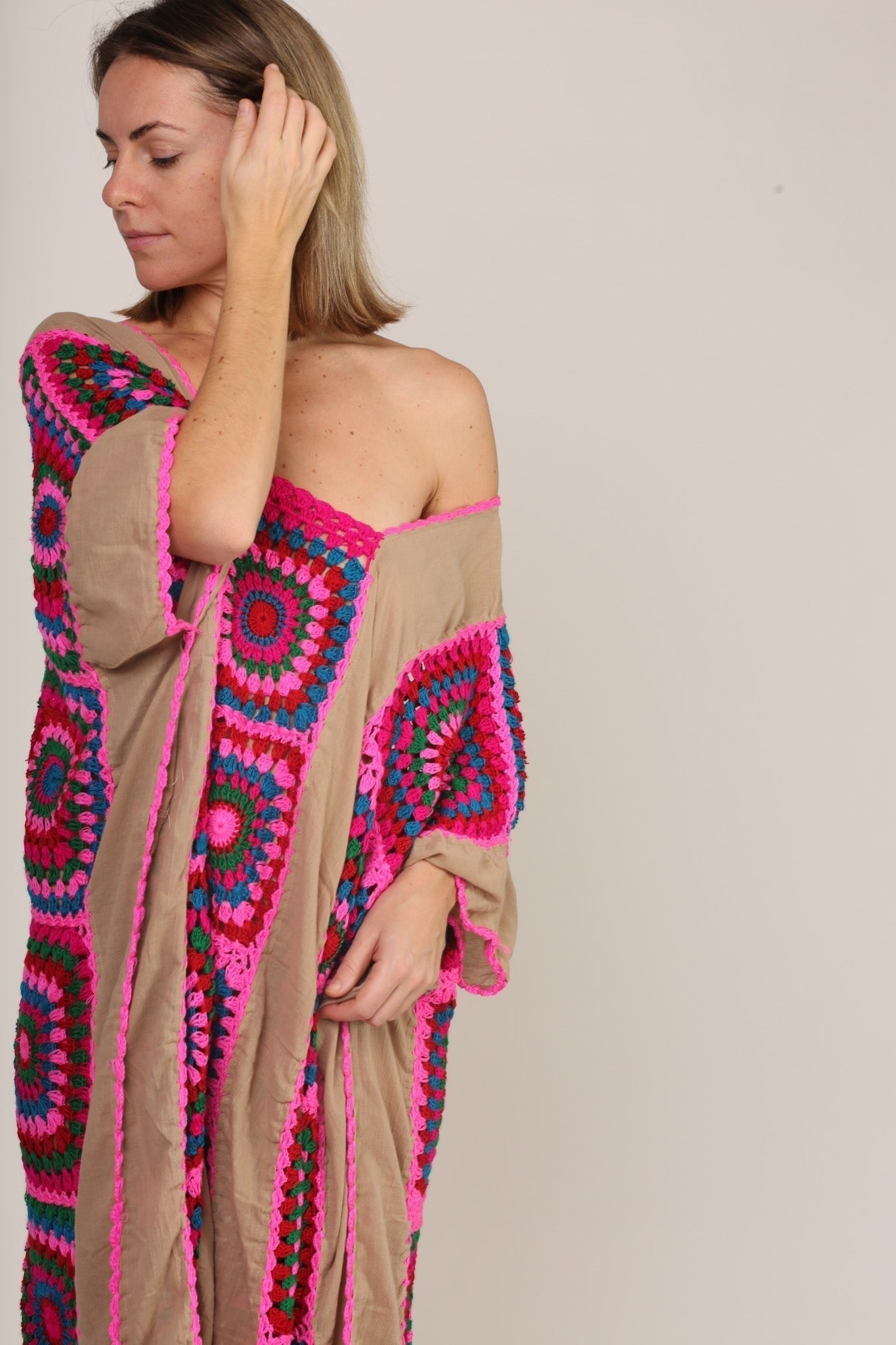 CROCHET KAFTAN JENUS - MOMO STUDIO BERLIN - Berlin Concept Store - sustainable & ethical fashion