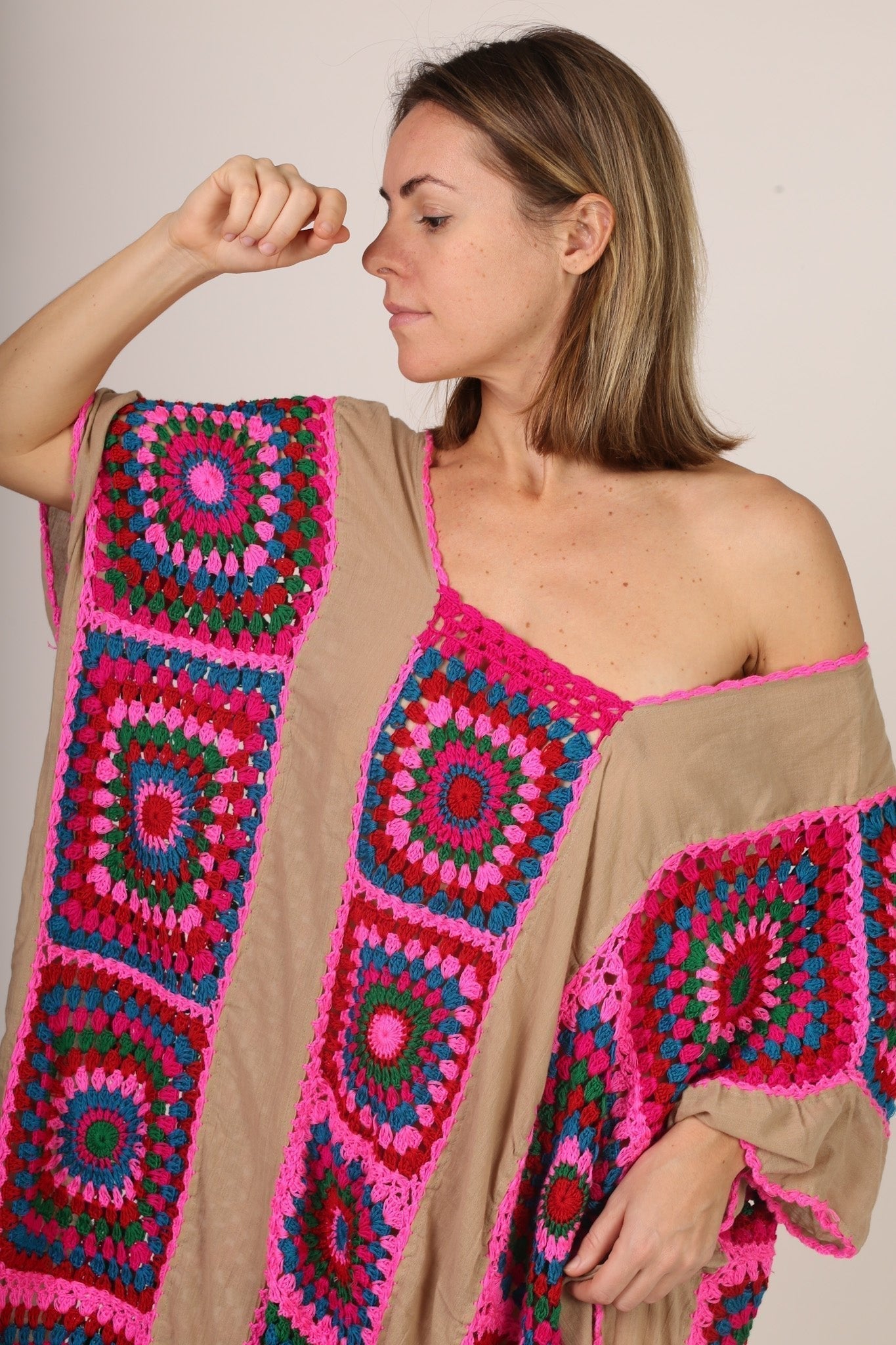 CROCHET KAFTAN JENUS - MOMO STUDIO BERLIN - Berlin Concept Store - sustainable & ethical fashion