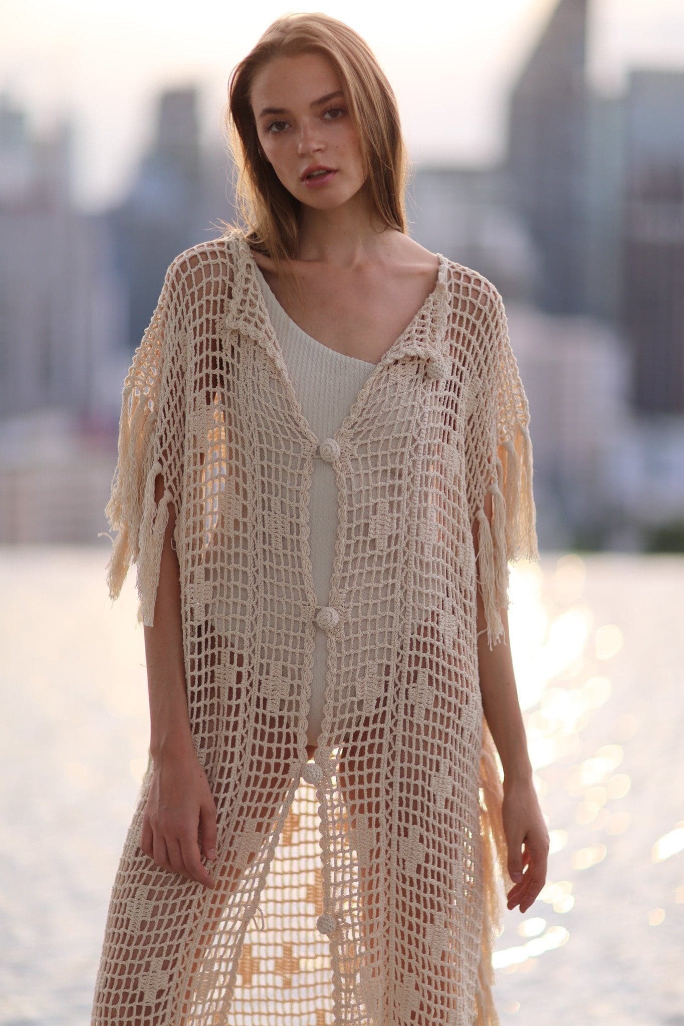 CROCHET KIMONO DUSTER MIRA - MOMO STUDIO BERLIN - Berlin Concept Store - sustainable & ethical fashion