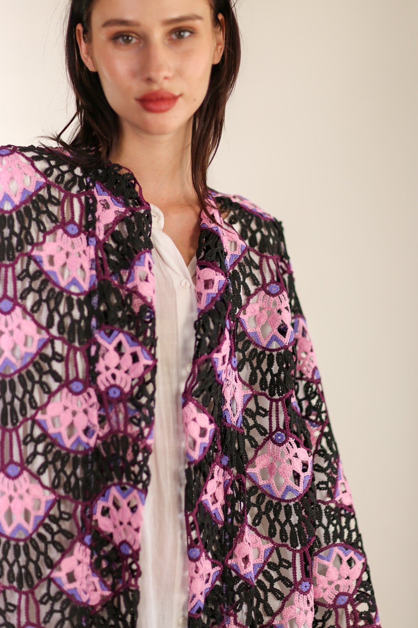 CROCHET KIMONO FRANKY - MOMO STUDIO BERLIN - Berlin Concept Store - sustainable & ethical fashion