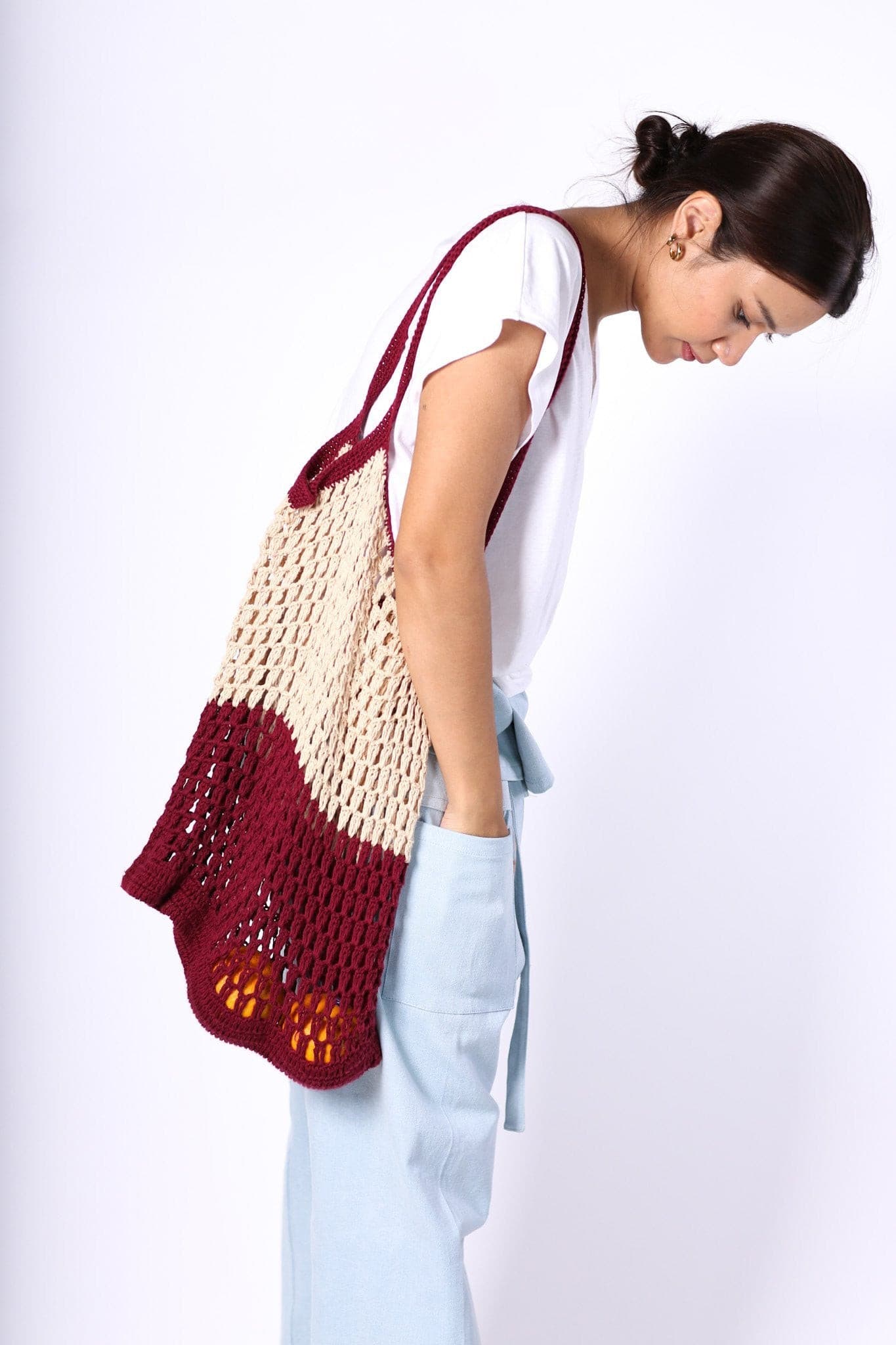 CROCHET SHOPPER BAG JASMIN - MOMO STUDIO BERLIN - Berlin Concept Store - sustainable & ethical fashion