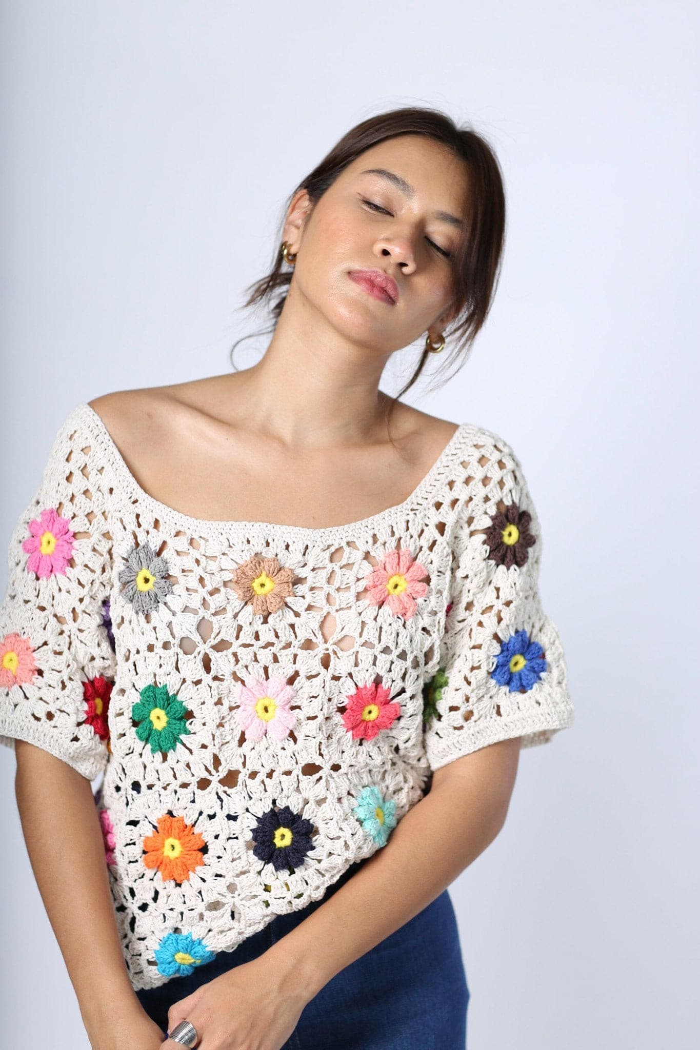 CROCHET TOP TAPPY - MOMO STUDIO BERLIN - Berlin Concept Store - sustainable & ethical fashion