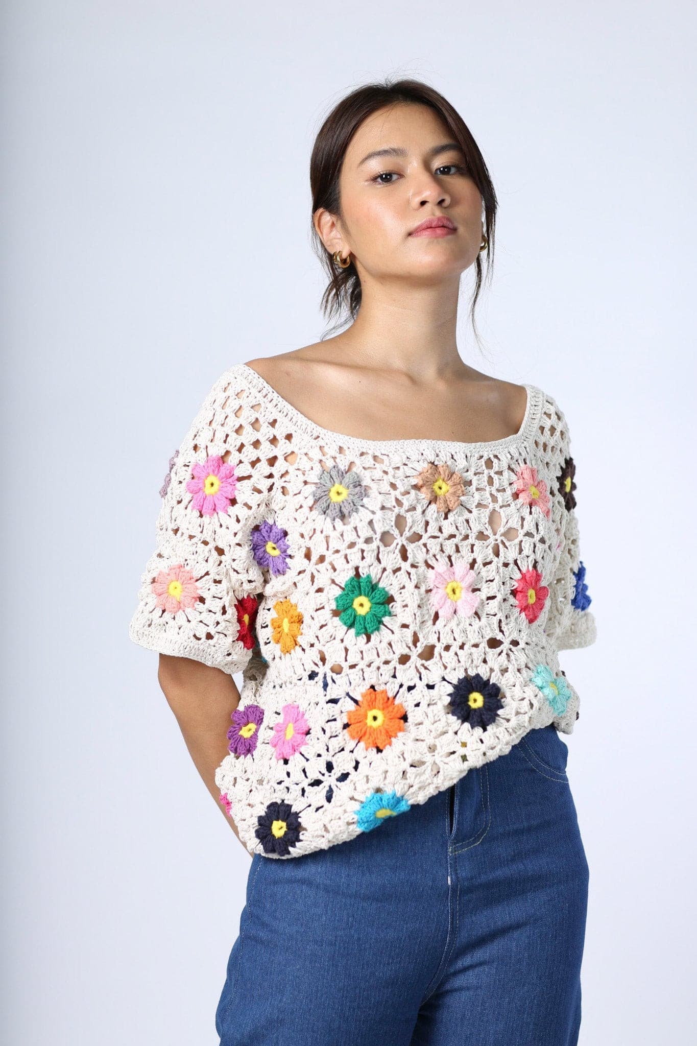 CROCHET TOP TAPPY - MOMO STUDIO BERLIN - Berlin Concept Store - sustainable & ethical fashion