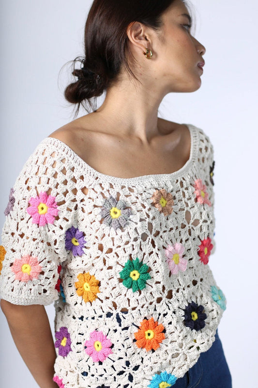 CROCHET TOP TAPPY - MOMO STUDIO BERLIN - Berlin Concept Store - sustainable & ethical fashion