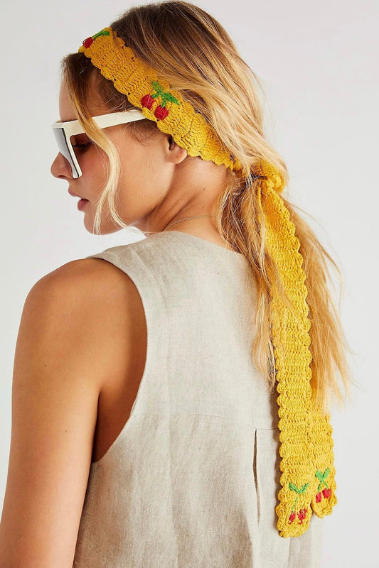 CROCHET TRUE LOVE HEADBAND - MOMO STUDIO BERLIN - Berlin Concept Store - sustainable & ethical fashion