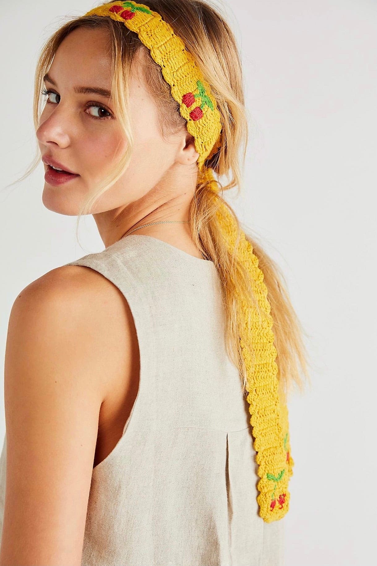 CROCHET TRUE LOVE HEADBAND - MOMO STUDIO BERLIN - Berlin Concept Store - sustainable & ethical fashion