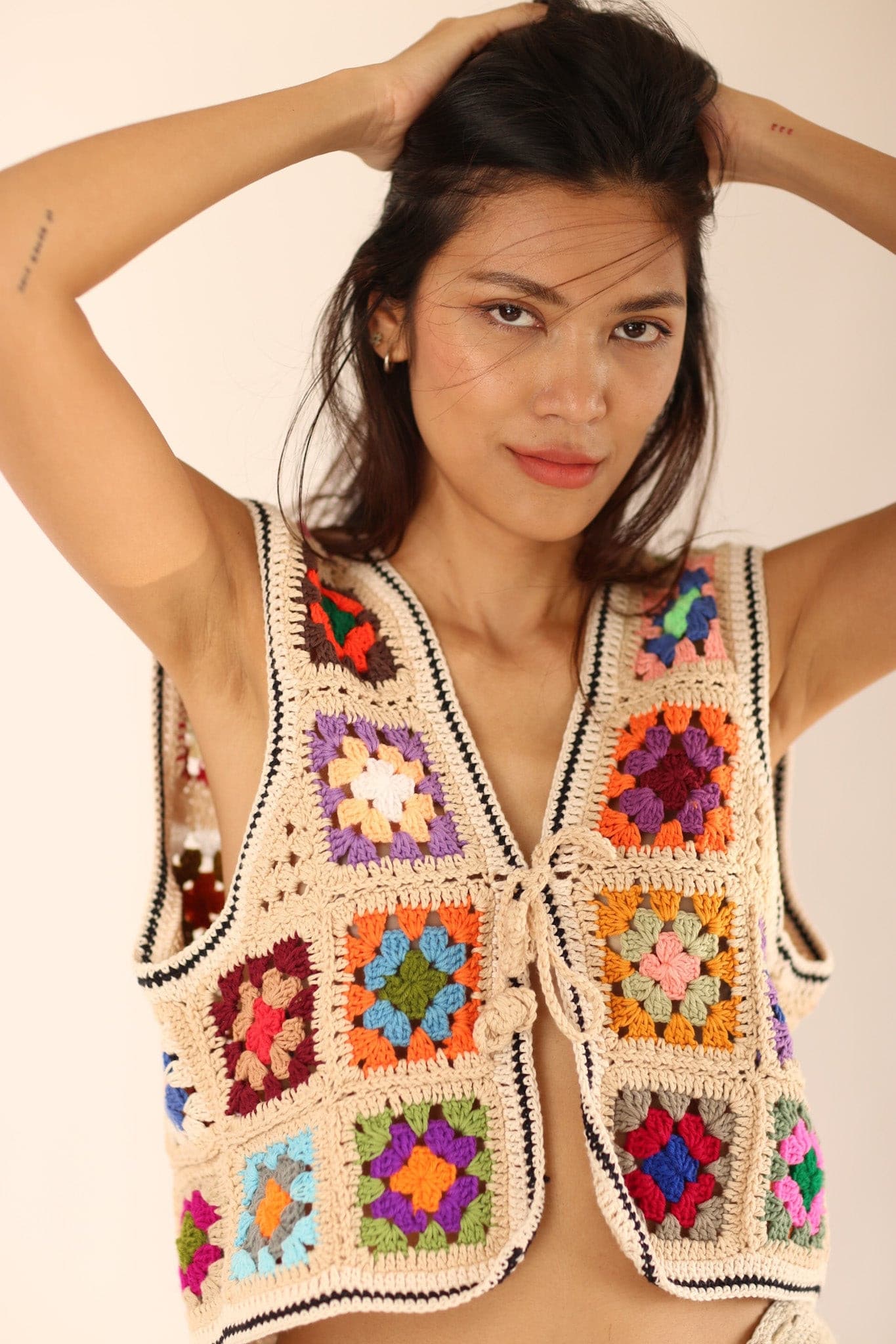 CROCHET VEST JULIE - MOMO STUDIO BERLIN - Berlin Concept Store - sustainable & ethical fashion