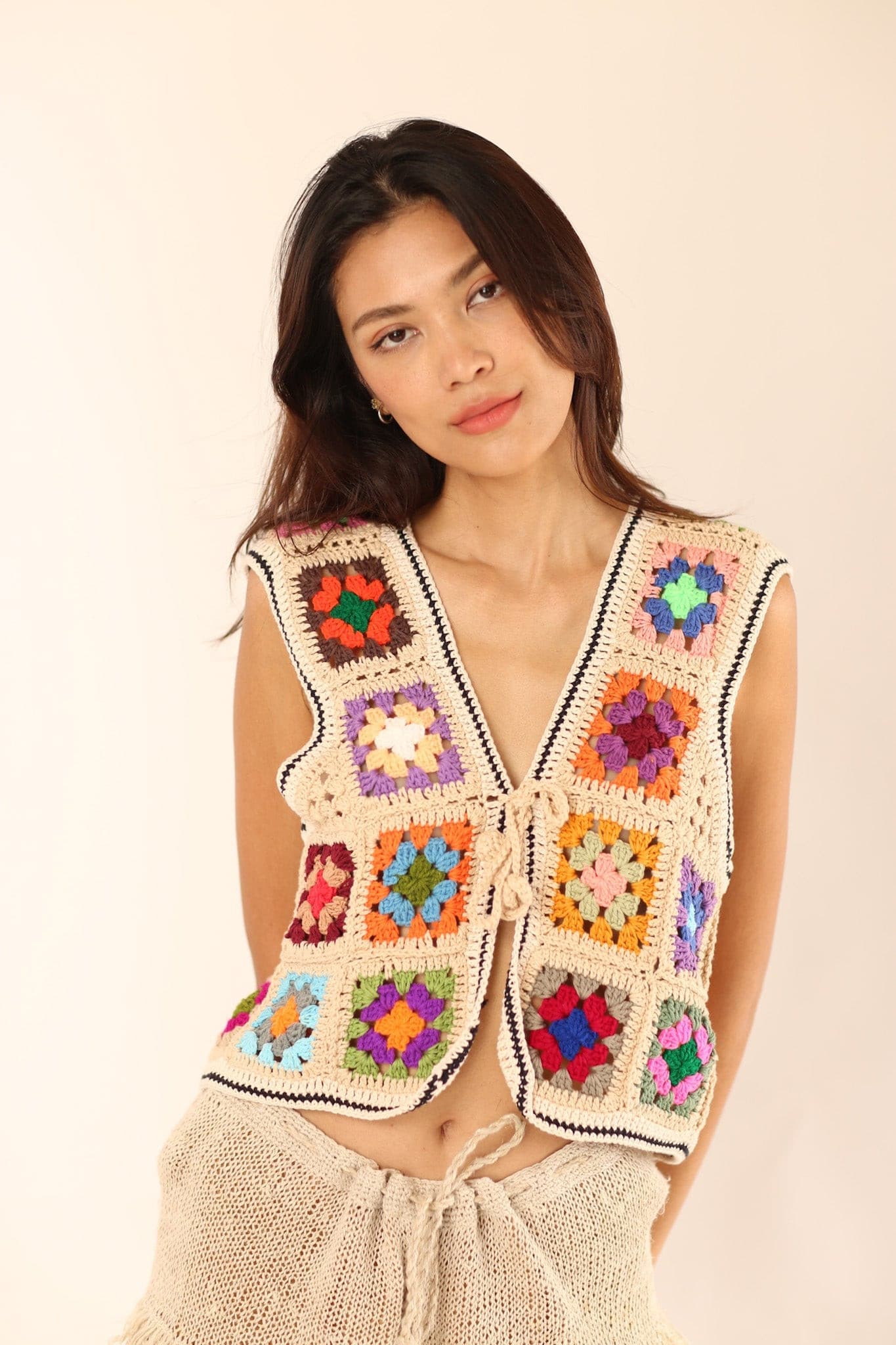 CROCHET VEST JULIE - MOMO STUDIO BERLIN - Berlin Concept Store - sustainable & ethical fashion