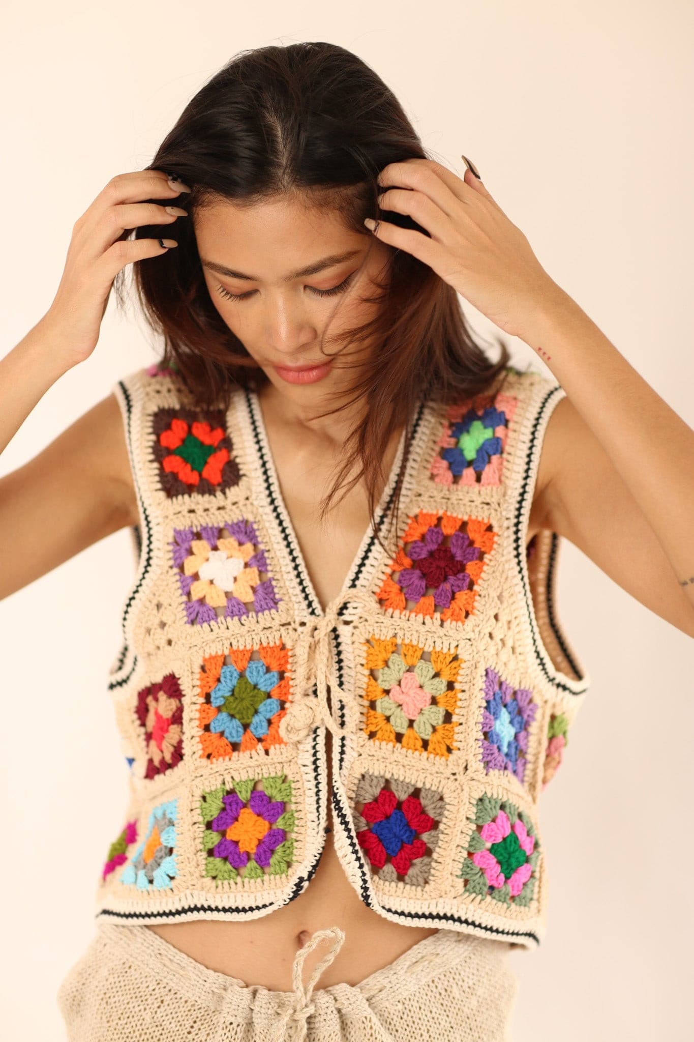 CROCHET VEST JULIE - MOMO STUDIO BERLIN - Berlin Concept Store - sustainable & ethical fashion