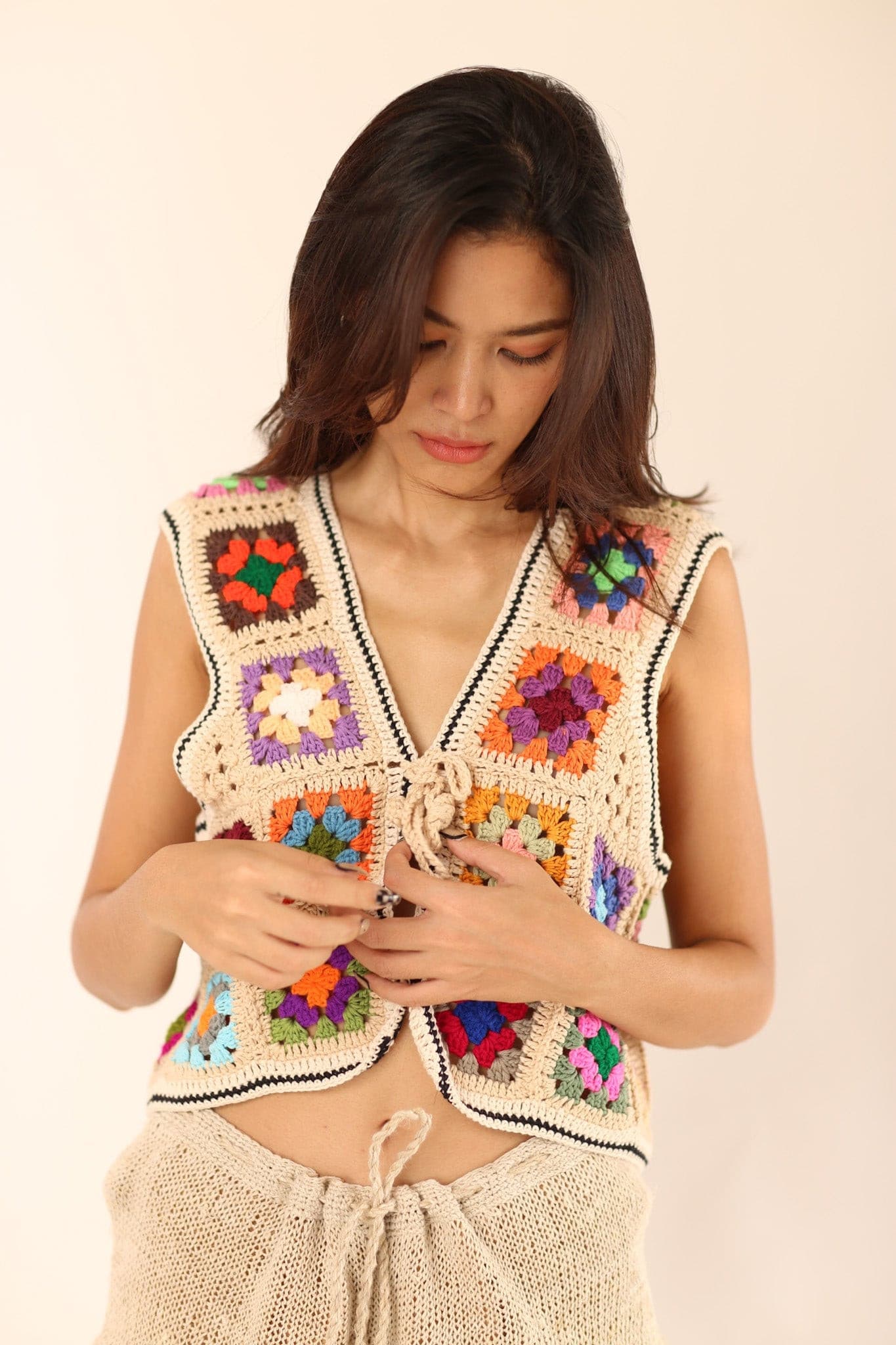 CROCHET VEST JULIE - MOMO STUDIO BERLIN - Berlin Concept Store - sustainable & ethical fashion