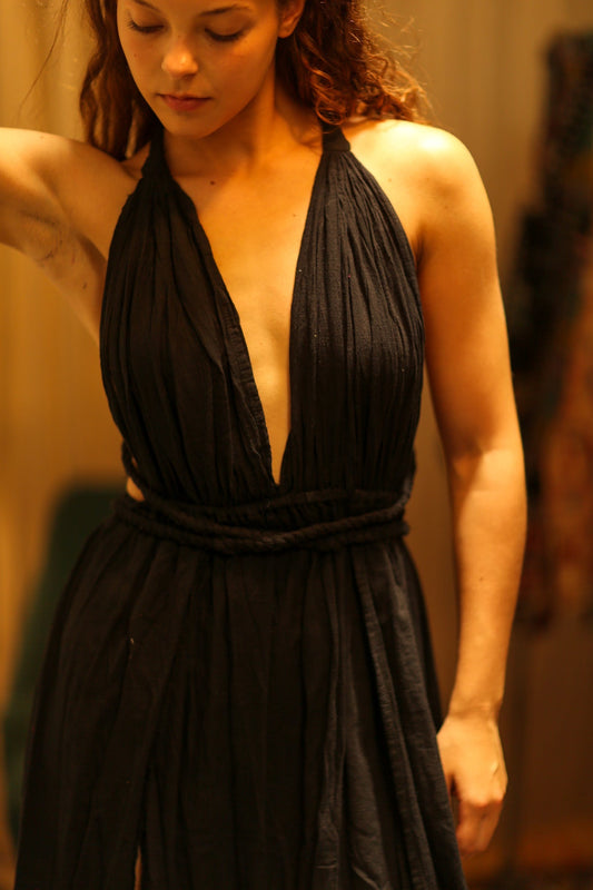 DAISY COTTON DRESS - BANGKOK TAILOR CLOTHING STORE - HANDMADE CLOTHING