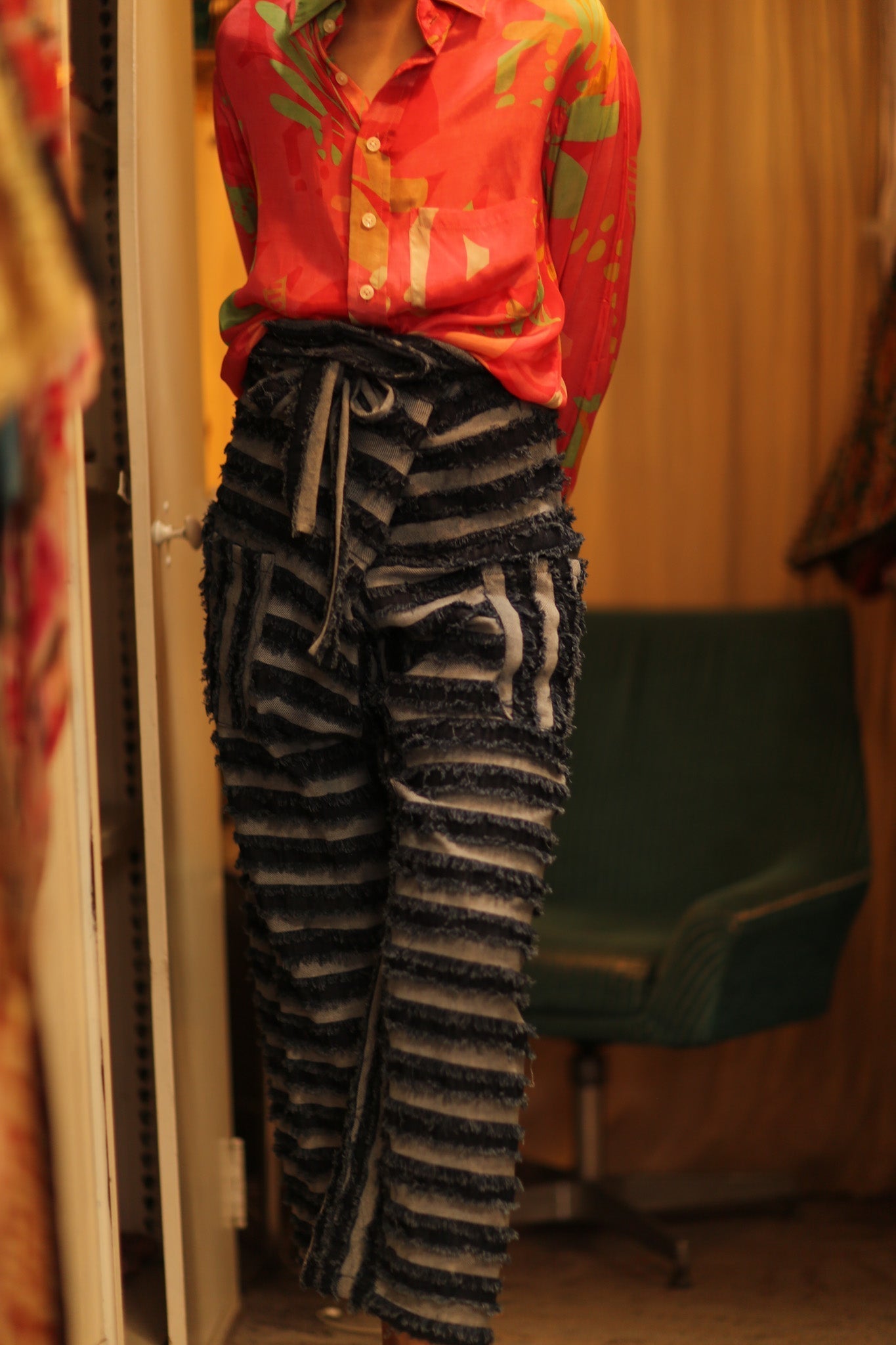 DENIM FISHERMAN PANTS LEROY - MOMO STUDIO BERLIN - Berlin Concept Store - sustainable & ethical fashion