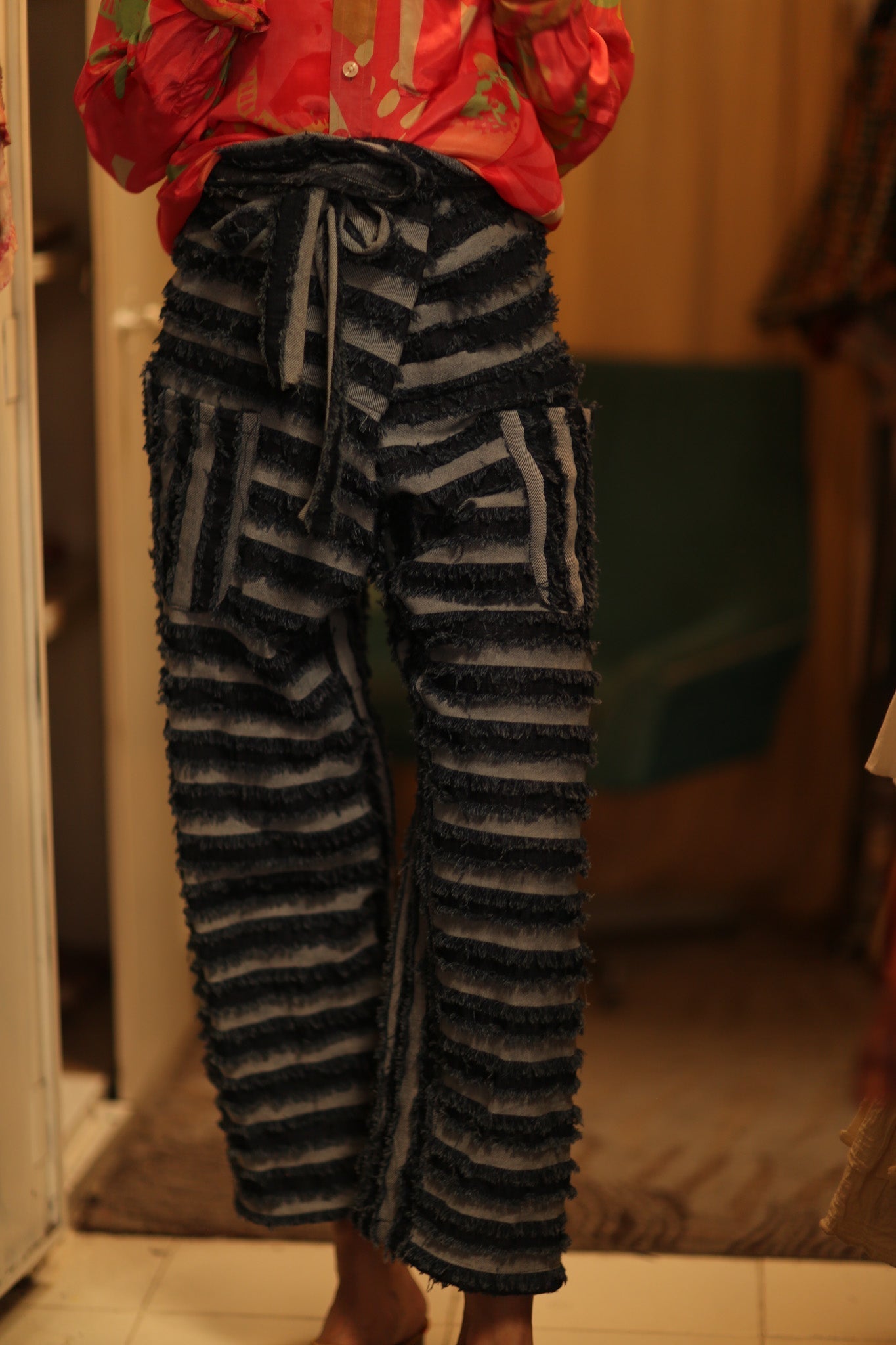 DENIM FISHERMAN PANTS LEROY - MOMO STUDIO BERLIN - Berlin Concept Store - sustainable & ethical fashion