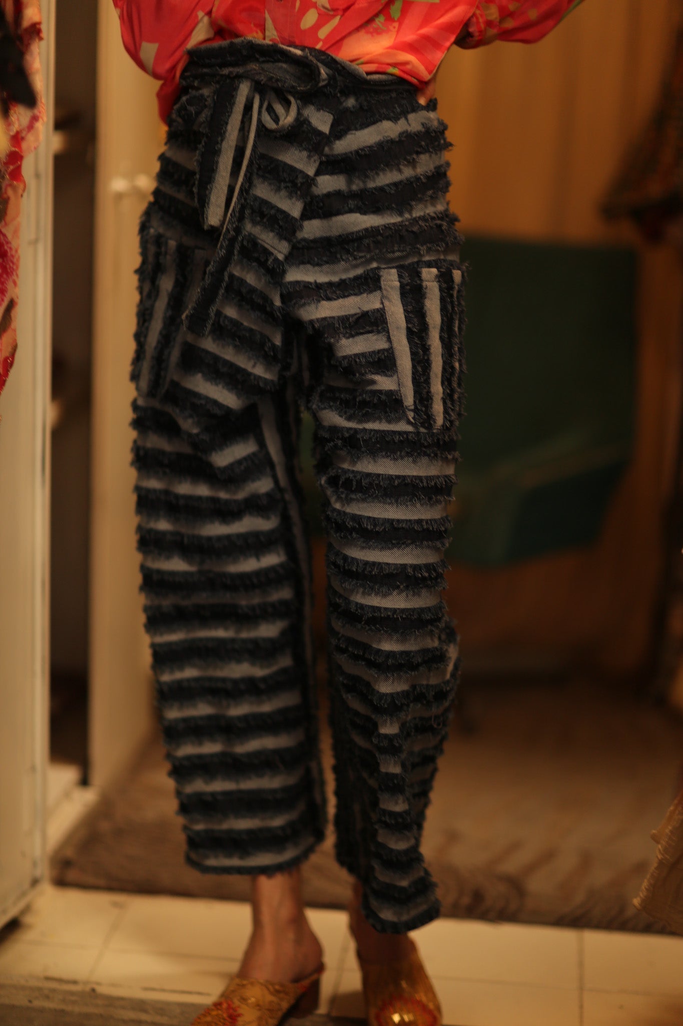 DENIM FISHERMAN PANTS LEROY - MOMO STUDIO BERLIN - Berlin Concept Store - sustainable & ethical fashion