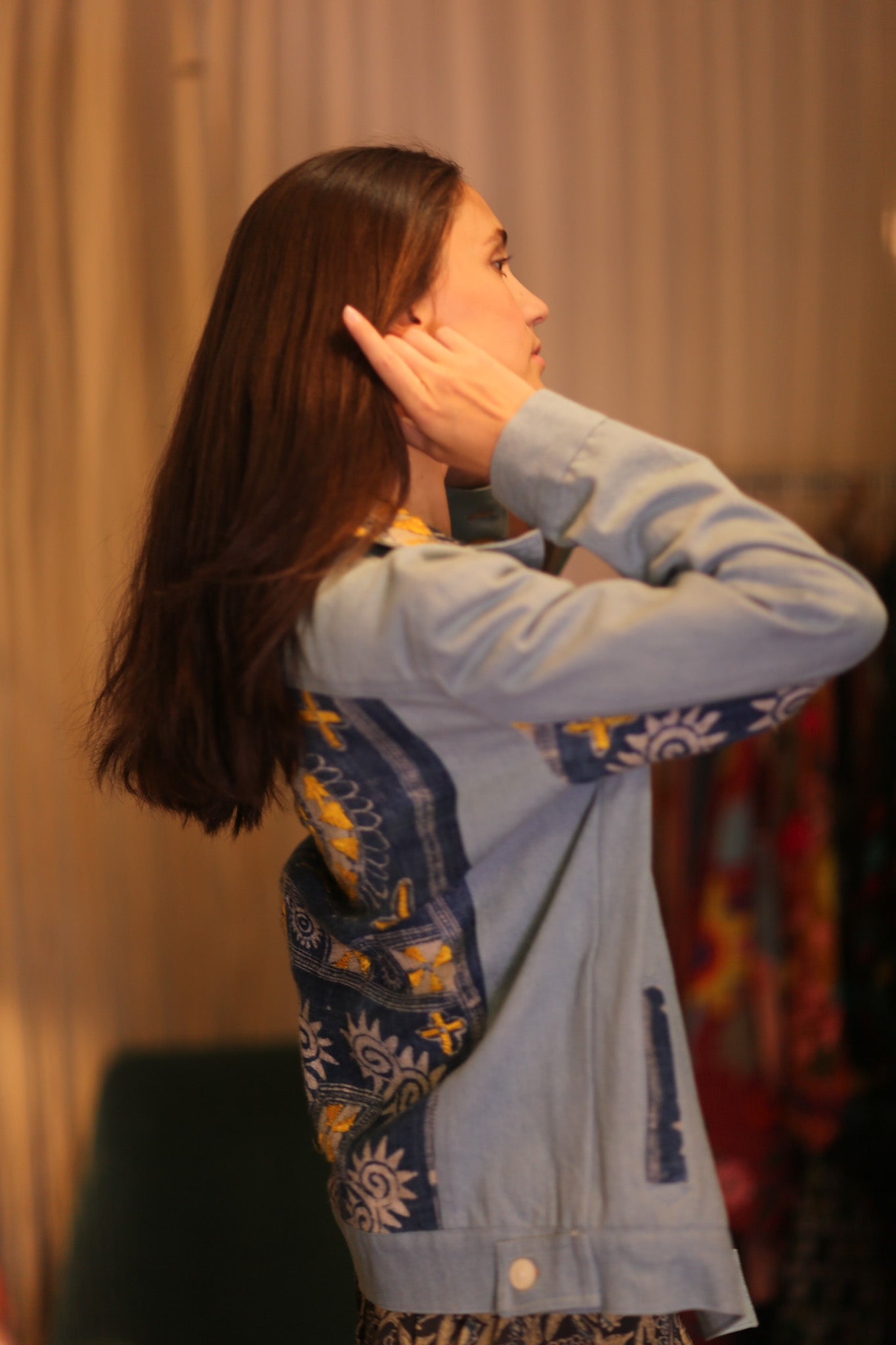 DENIM JACKET PATCHWORK RURA - MOMO STUDIO BERLIN - Berlin Concept Store - sustainable & ethical fashion