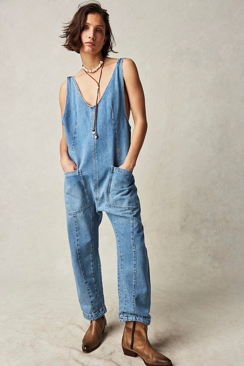 DENIM JUMPSUIT OLIVIA - MOMO STUDIO BERLIN - Berlin Concept Store - sustainable & ethical fashion