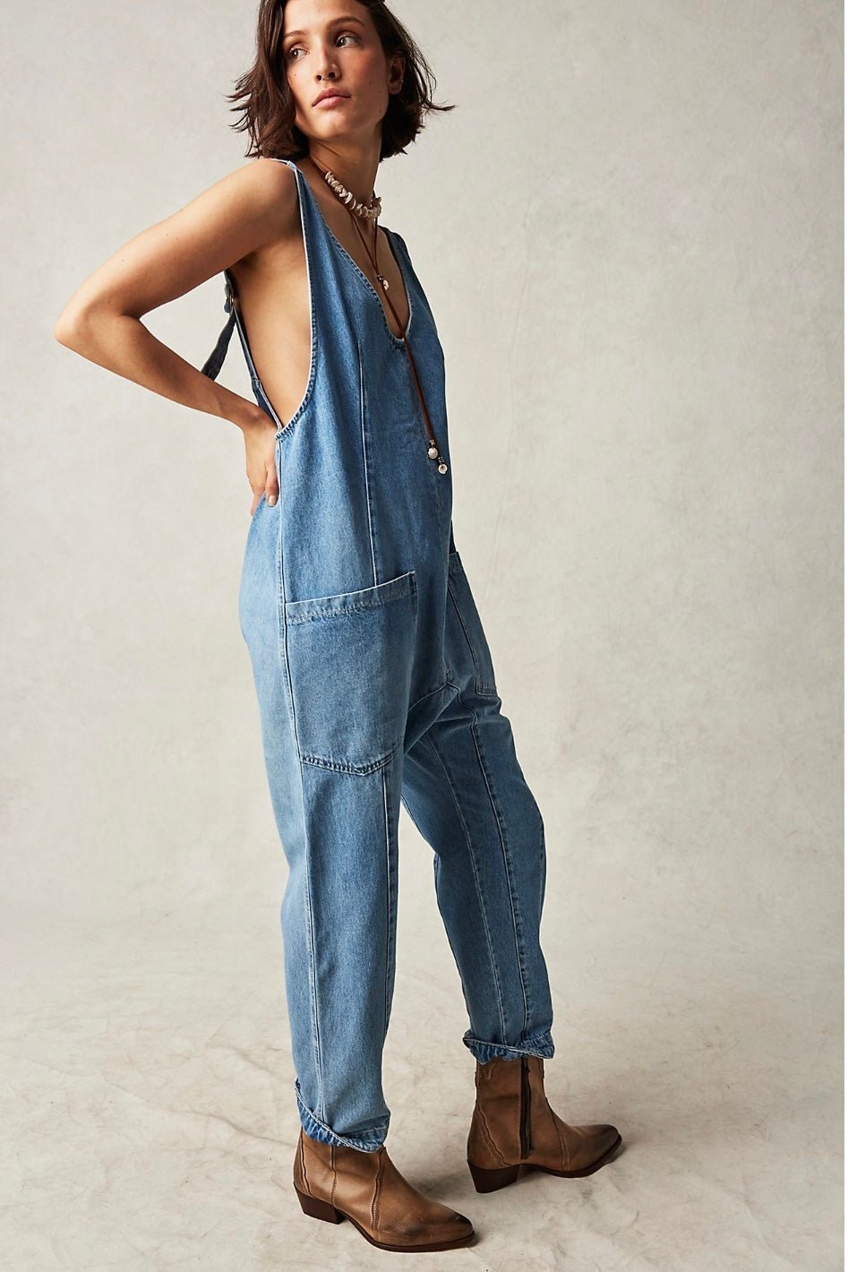 DENIM JUMPSUIT OLIVIA - MOMO STUDIO BERLIN - Berlin Concept Store - sustainable & ethical fashion