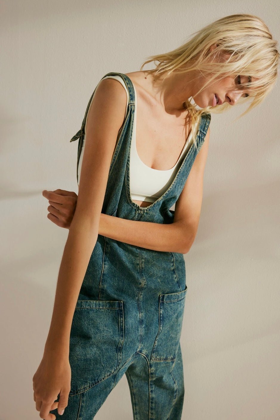 DENIM JUMPSUIT ROMPER CILIA - MOMO STUDIO BERLIN - Berlin Concept Store - sustainable & ethical fashion