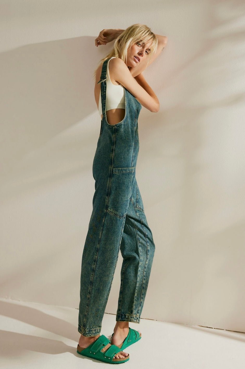 DENIM JUMPSUIT ROMPER CILIA - MOMO STUDIO BERLIN - Berlin Concept Store - sustainable & ethical fashion