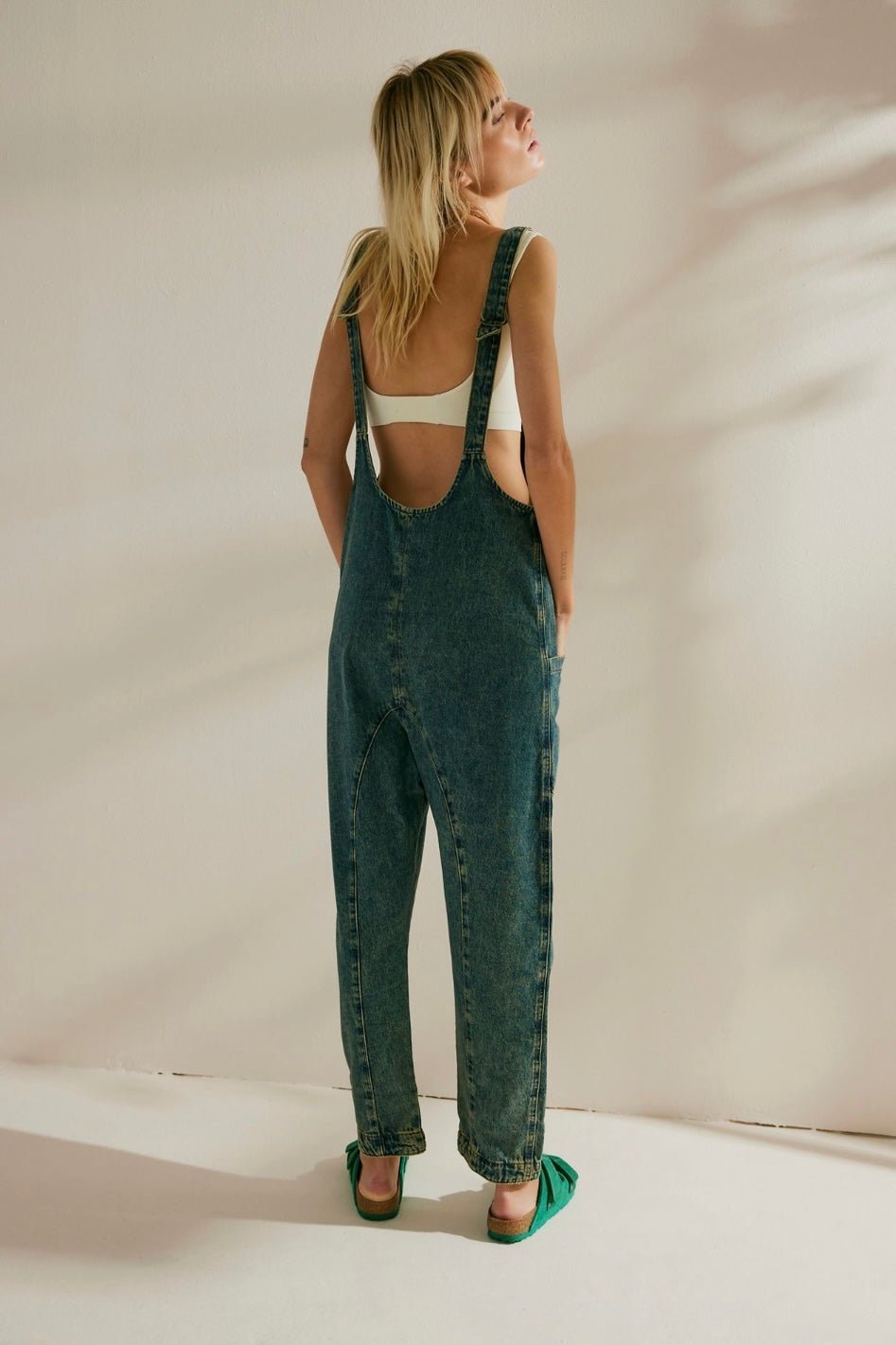 DENIM JUMPSUIT ROMPER CILIA - MOMO STUDIO BERLIN - Berlin Concept Store - sustainable & ethical fashion