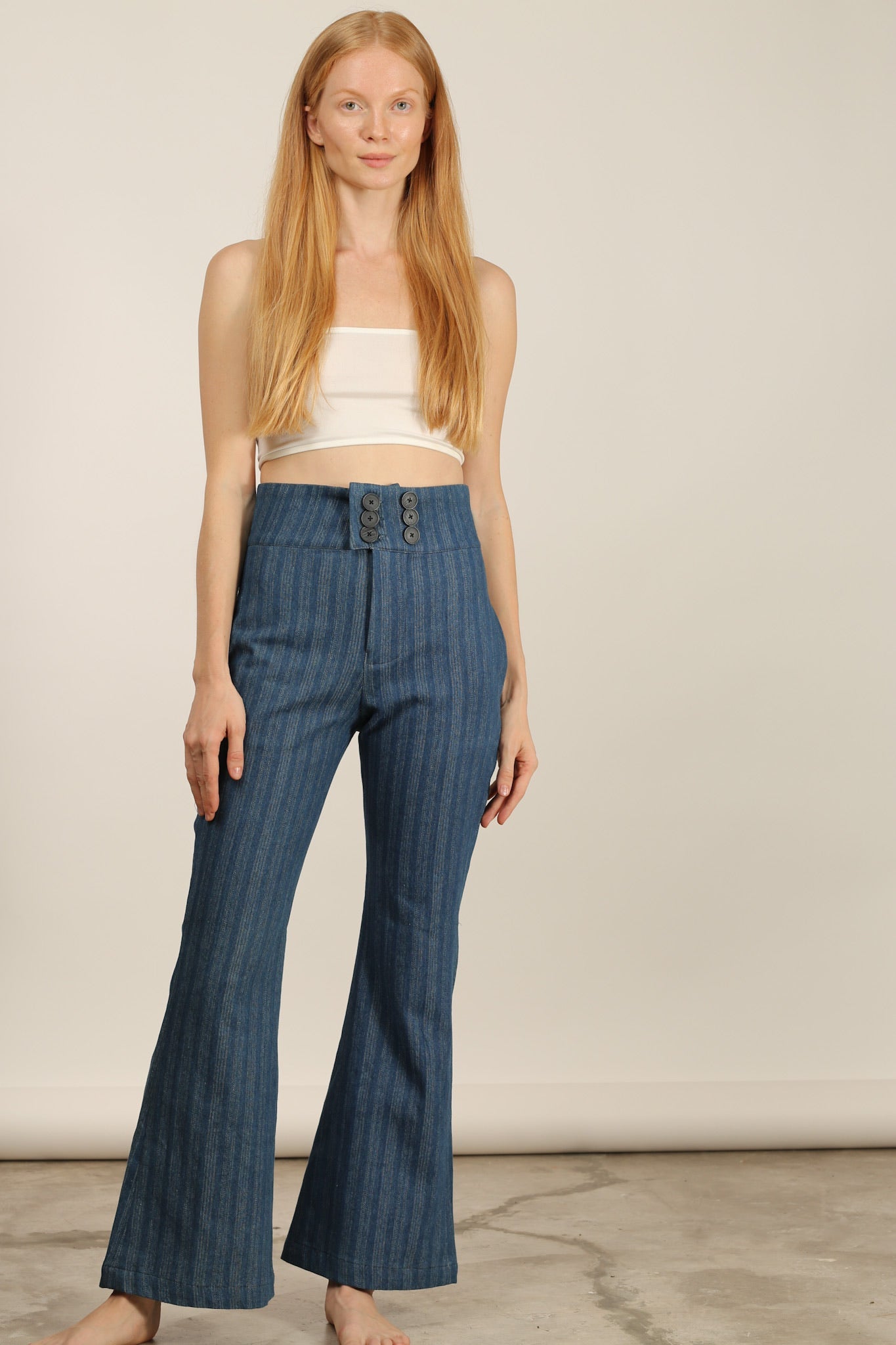 DENIM PANTS ATHENA - MOMO STUDIO BERLIN - Berlin Concept Store - sustainable & ethical fashion