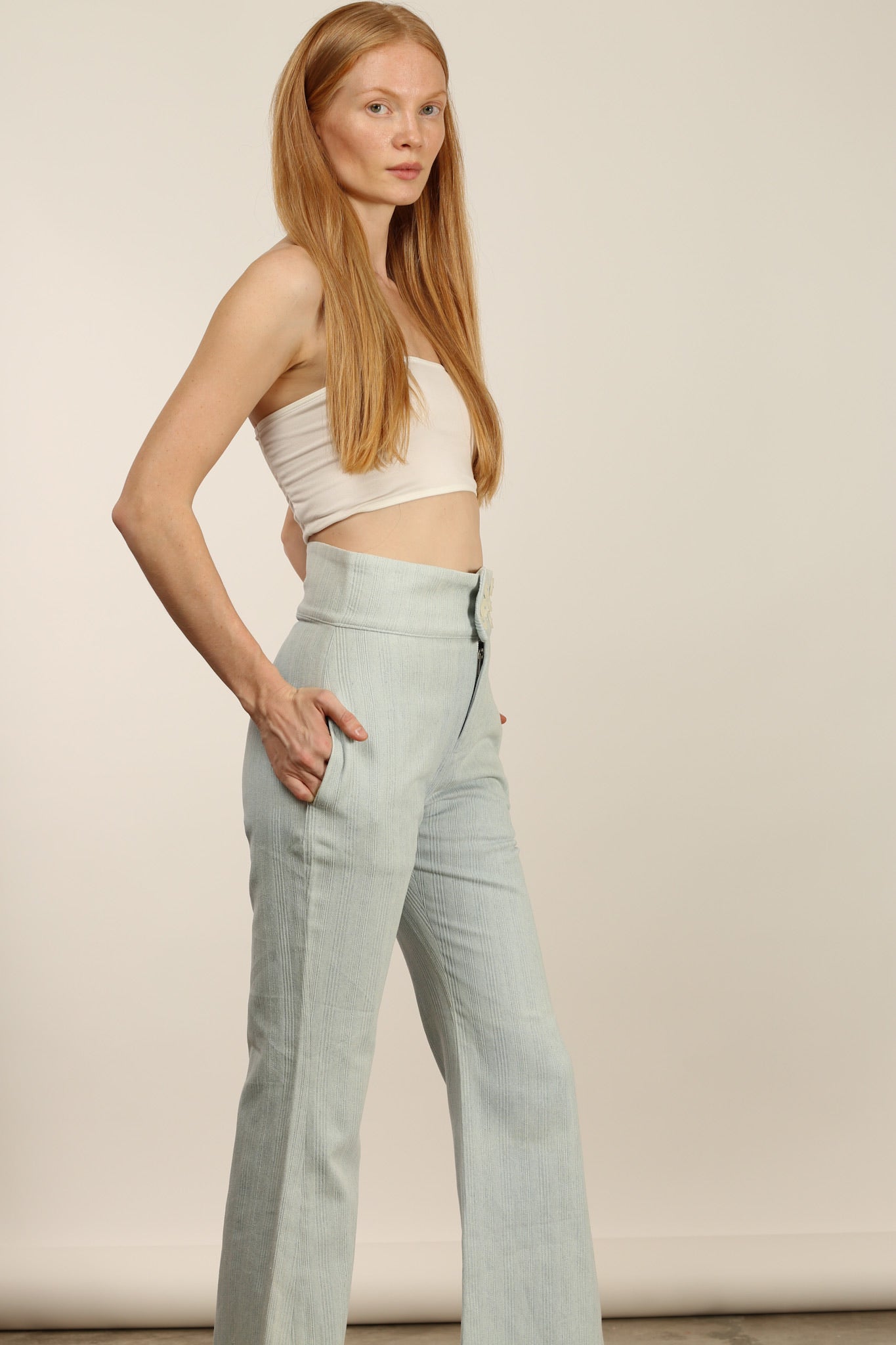 DENIM PANTS BERENICE - MOMO STUDIO BERLIN - Berlin Concept Store - sustainable & ethical fashion