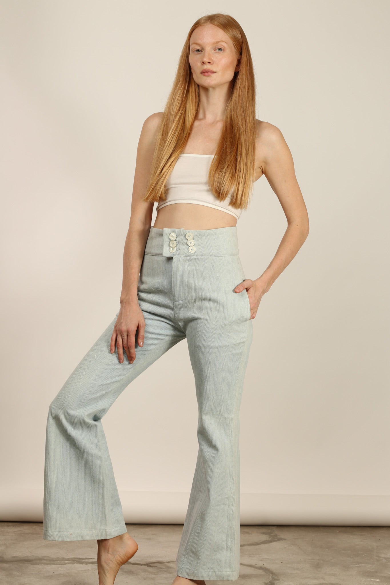 DENIM PANTS BERENICE - MOMO STUDIO BERLIN - Berlin Concept Store - sustainable & ethical fashion