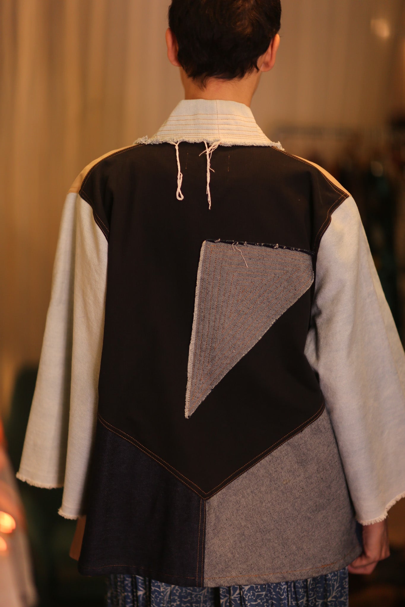 DENIM PATCHWORK KIMONO LYKE - MOMO STUDIO BERLIN - Berlin Concept Store - sustainable & ethical fashion