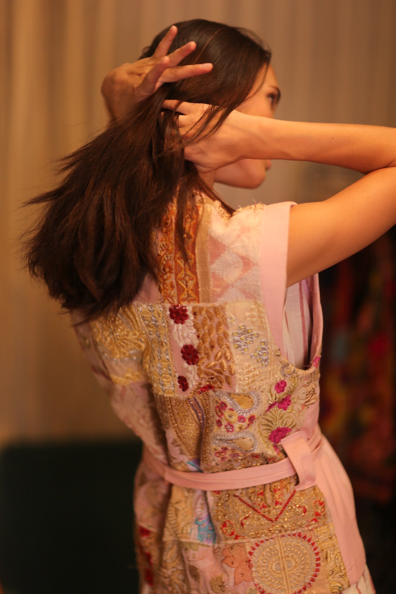 DENIM PATCHWORK VEST - MOMO STUDIO BERLIN - Berlin Concept Store - sustainable & ethical fashion