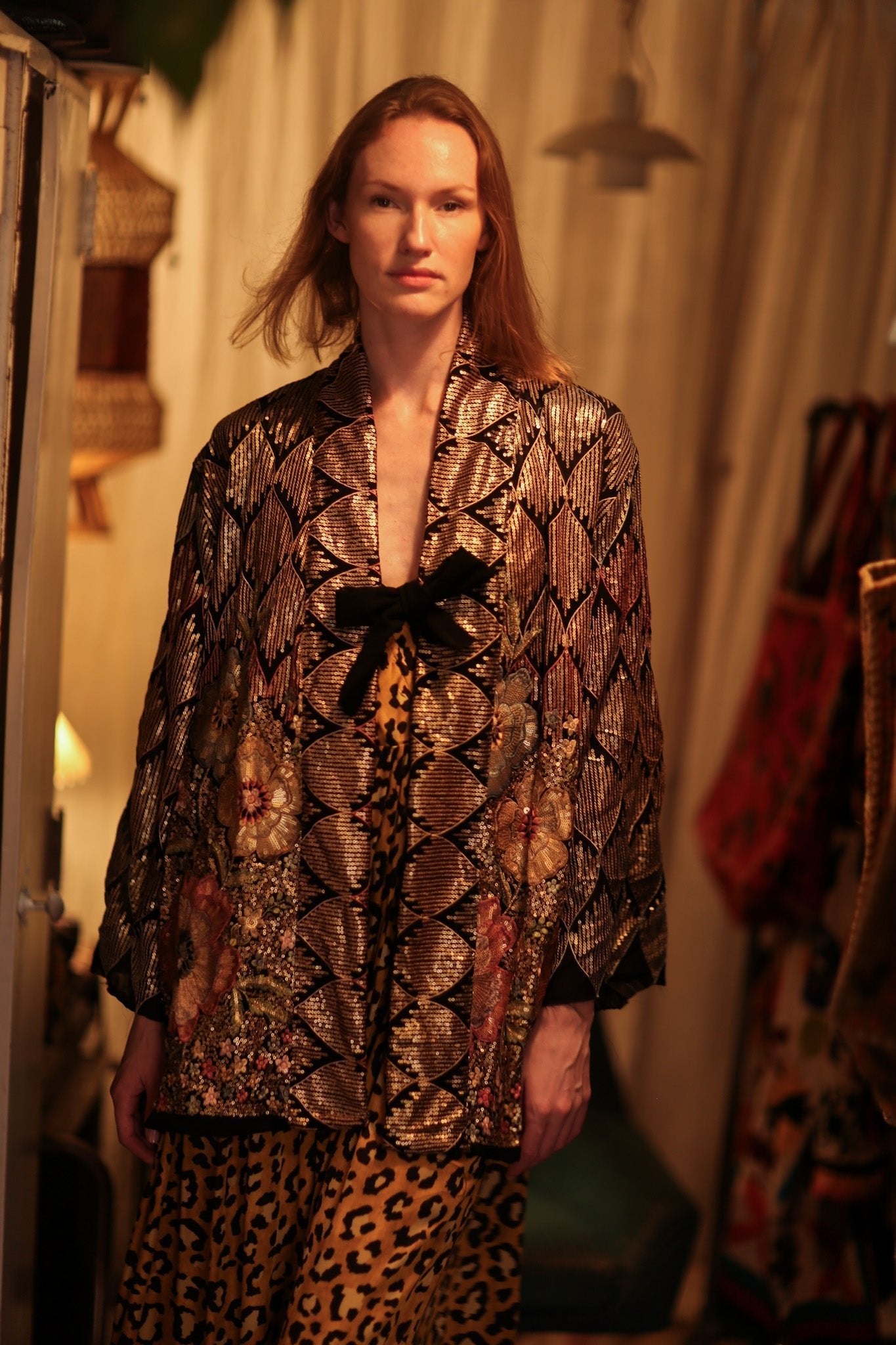 DIANA EMBELLISHED KIMONO - MOMO STUDIO BERLIN - Berlin Concept Store - sustainable & ethical fashion