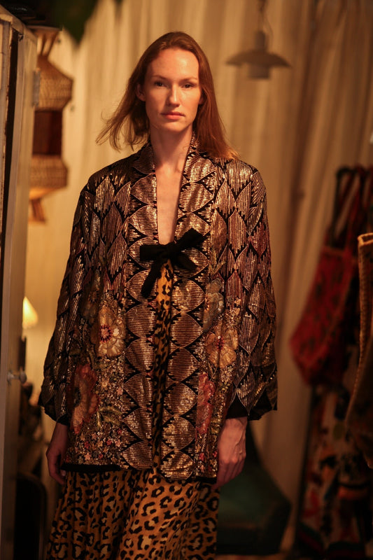 DIANA EMBELLISHED KIMONO - MOMO STUDIO BERLIN - Berlin Concept Store - sustainable & ethical fashion