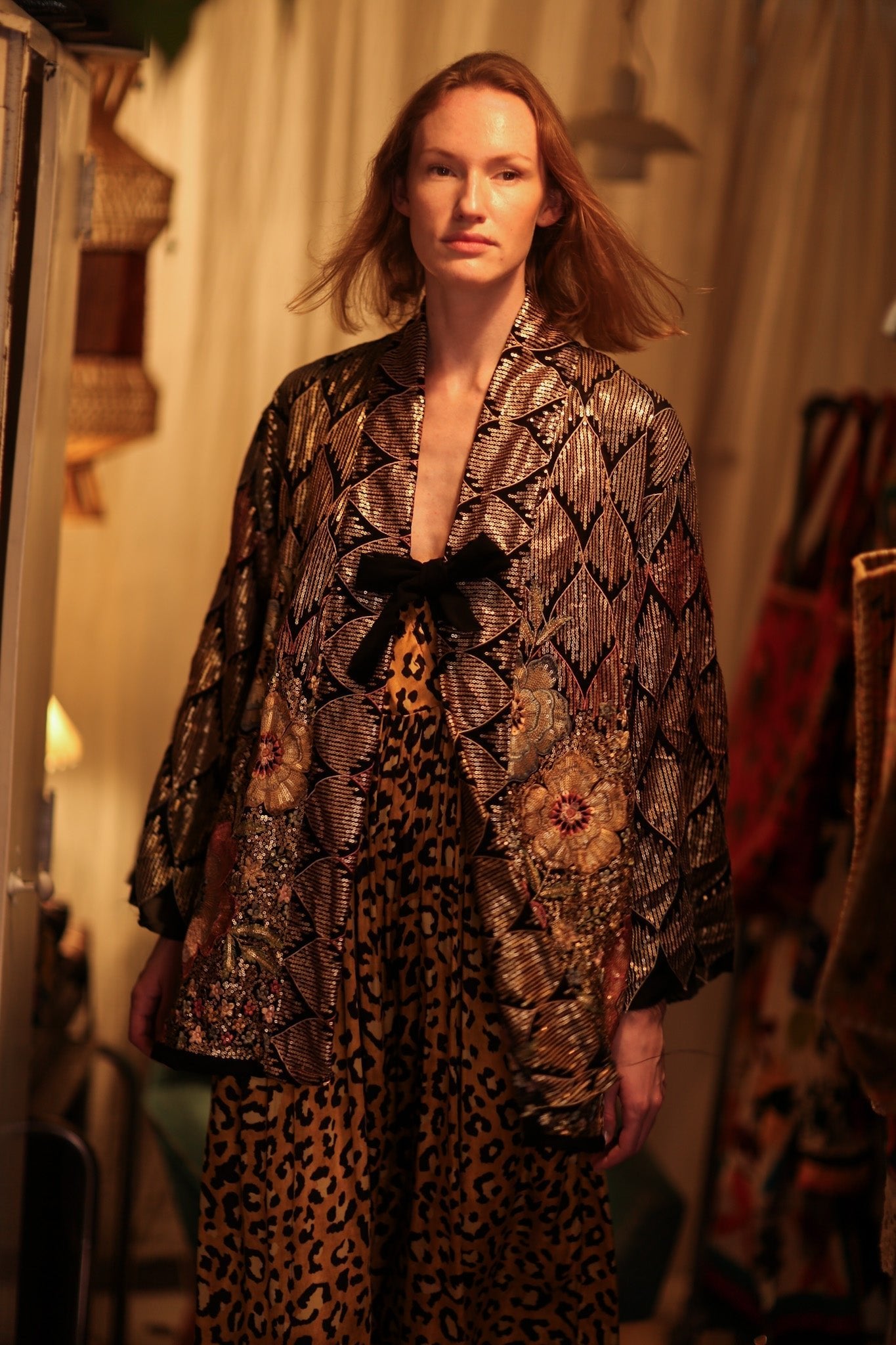 DIANA EMBELLISHED KIMONO - MOMO STUDIO BERLIN - Berlin Concept Store - sustainable & ethical fashion