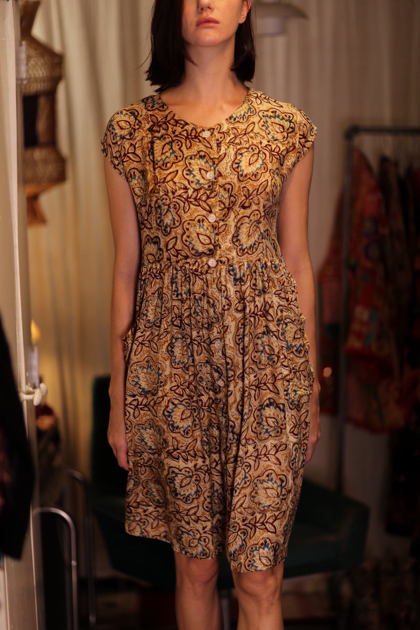 EDITH SILK DRESS DECO - MOMO STUDIO BERLIN - Berlin Concept Store - sustainable & ethical fashion