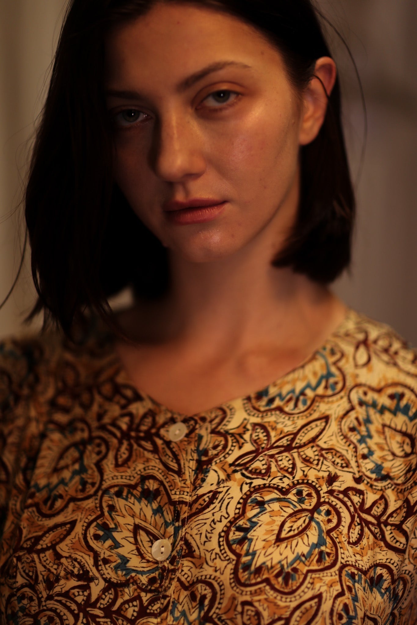 EDITH SILK DRESS DECO - MOMO STUDIO BERLIN - Berlin Concept Store - sustainable & ethical fashion