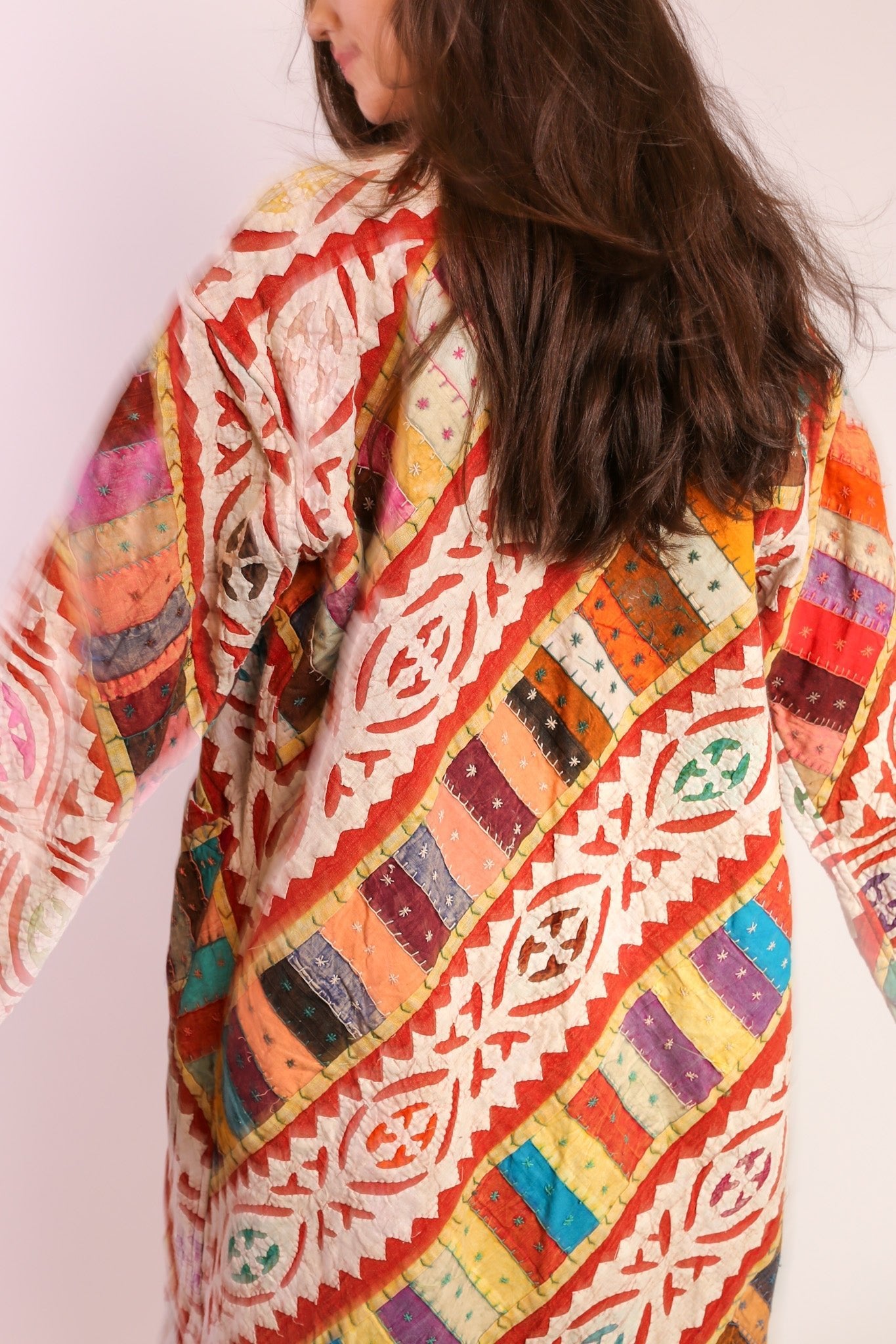 EMBROIDERED COAT JACKET MAHELI - MOMO STUDIO BERLIN - Berlin Concept Store - sustainable & ethical fashion