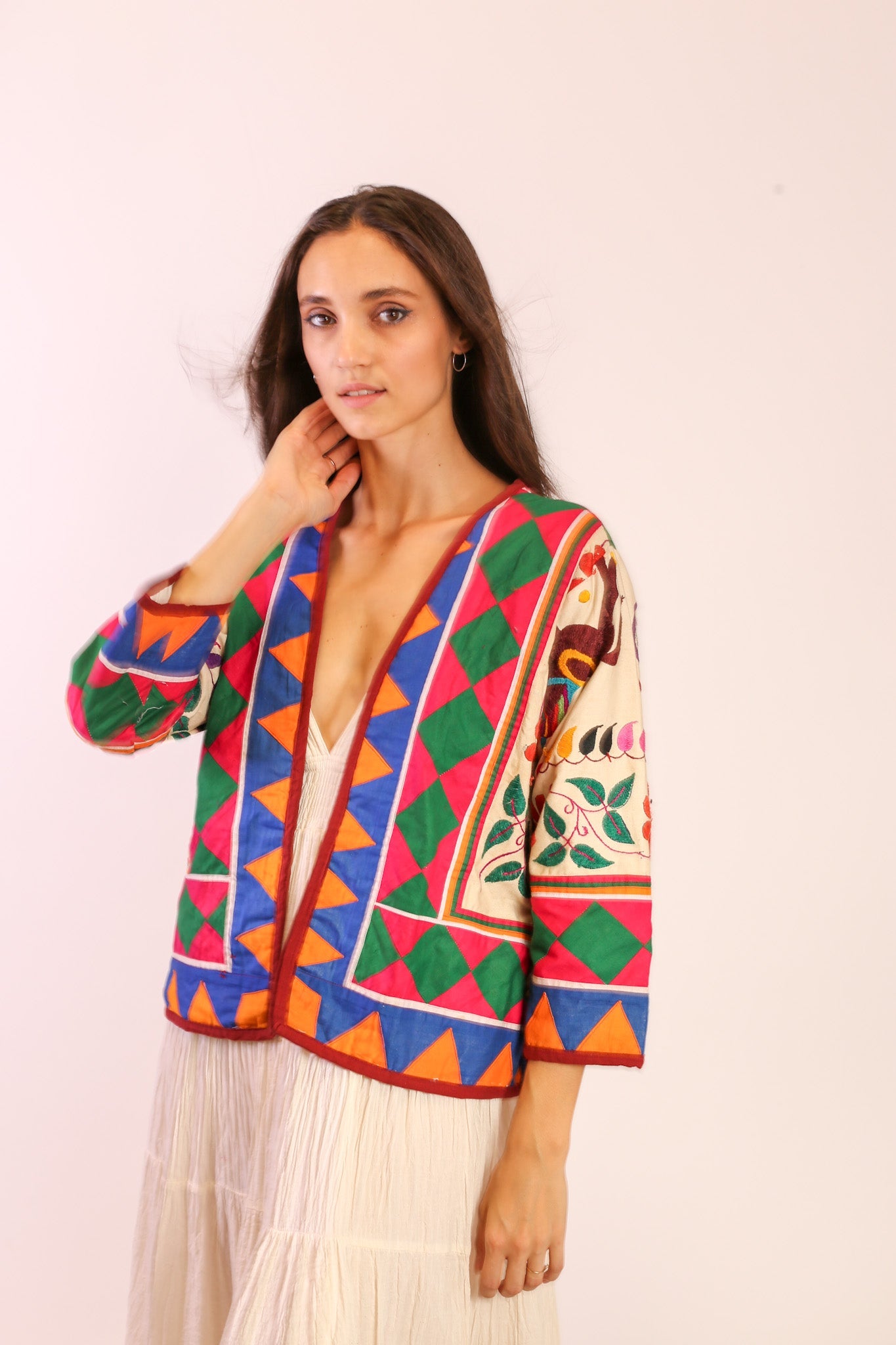 EMBROIDERED JACKET CAROLINA - MOMO STUDIO BERLIN - Berlin Concept Store - sustainable & ethical fashion