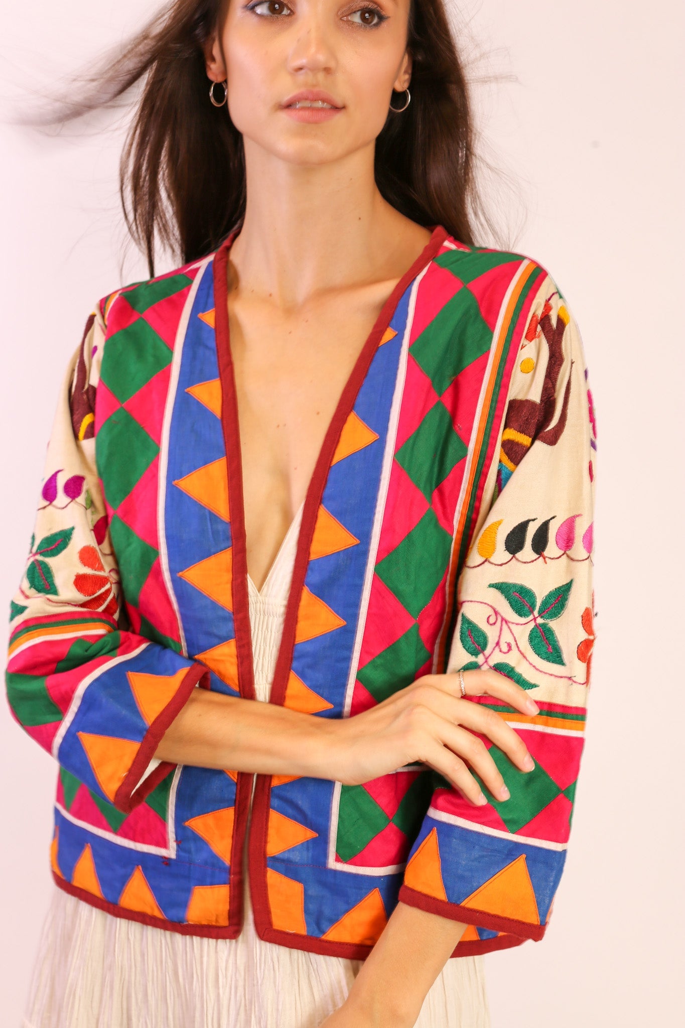 EMBROIDERED JACKET CAROLINA - MOMO STUDIO BERLIN - Berlin Concept Store - sustainable & ethical fashion