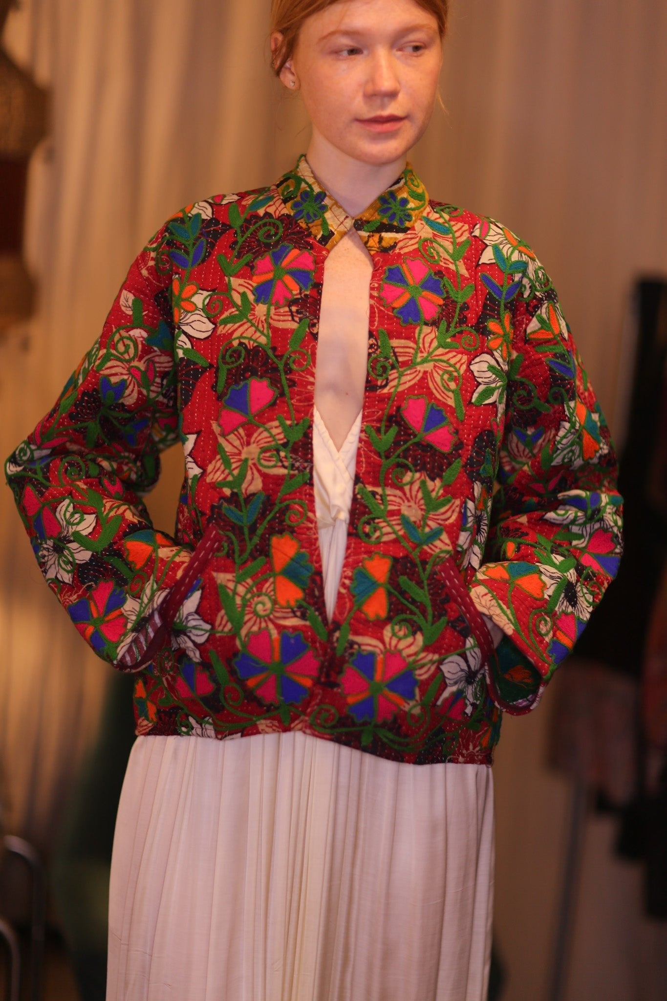 EMBROIDERED JACKET INGRID ADEN - MOMO STUDIO BERLIN - Berlin Concept Store - sustainable & ethical fashion
