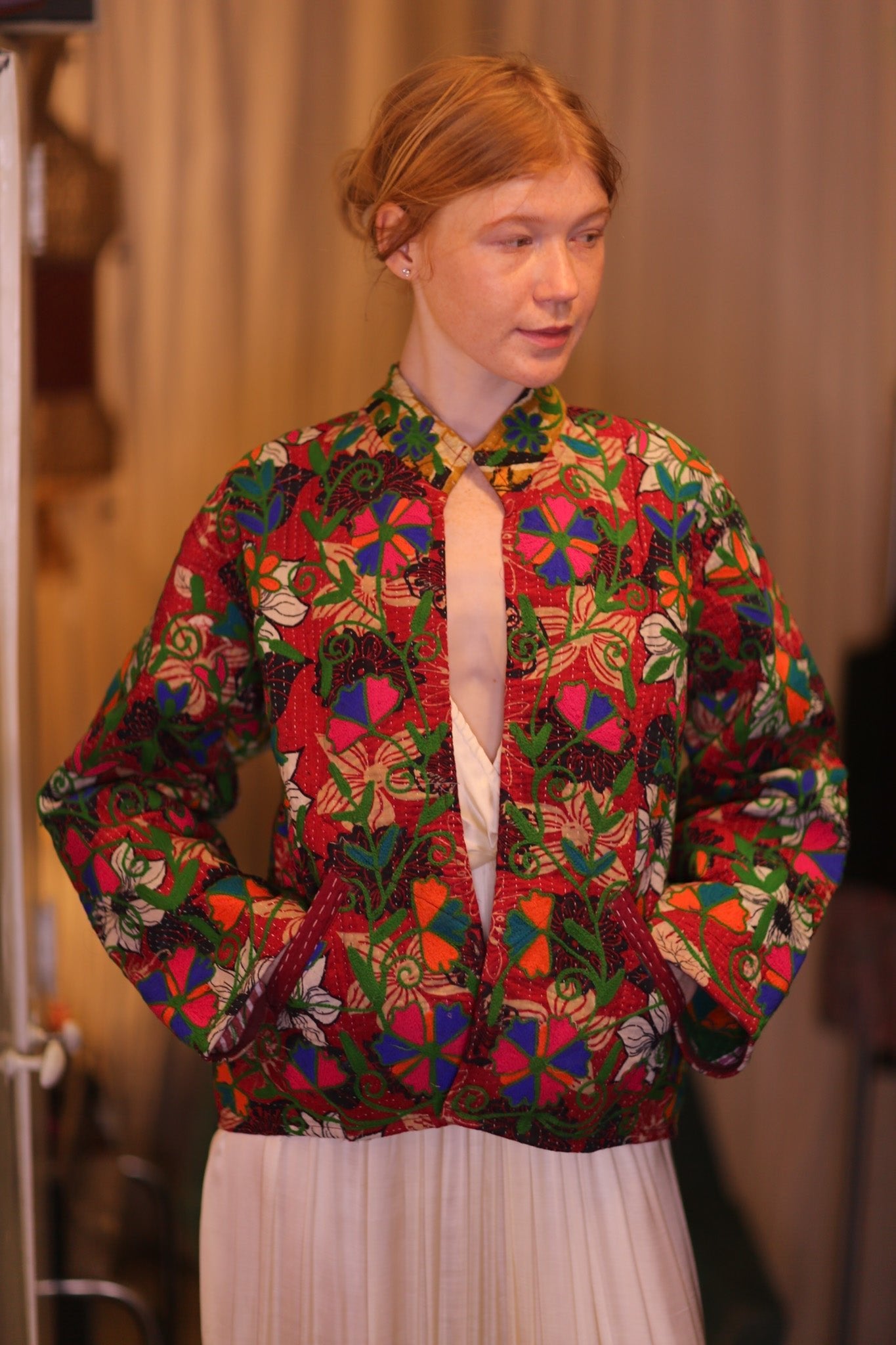 EMBROIDERED JACKET INGRID ADEN - MOMO STUDIO BERLIN - Berlin Concept Store - sustainable & ethical fashion